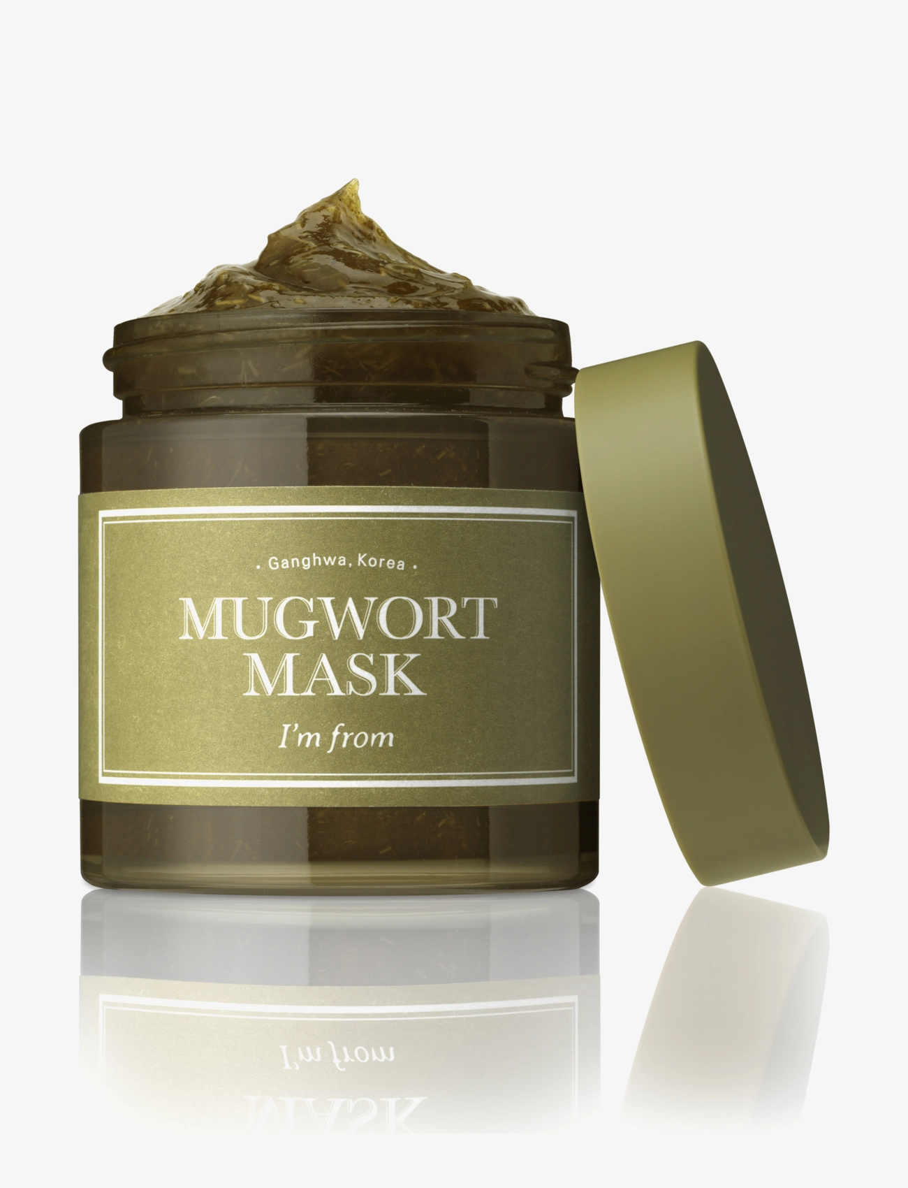 I'm From I'm From Mugwort Mask 110g - Hudvård - BROWN / clear