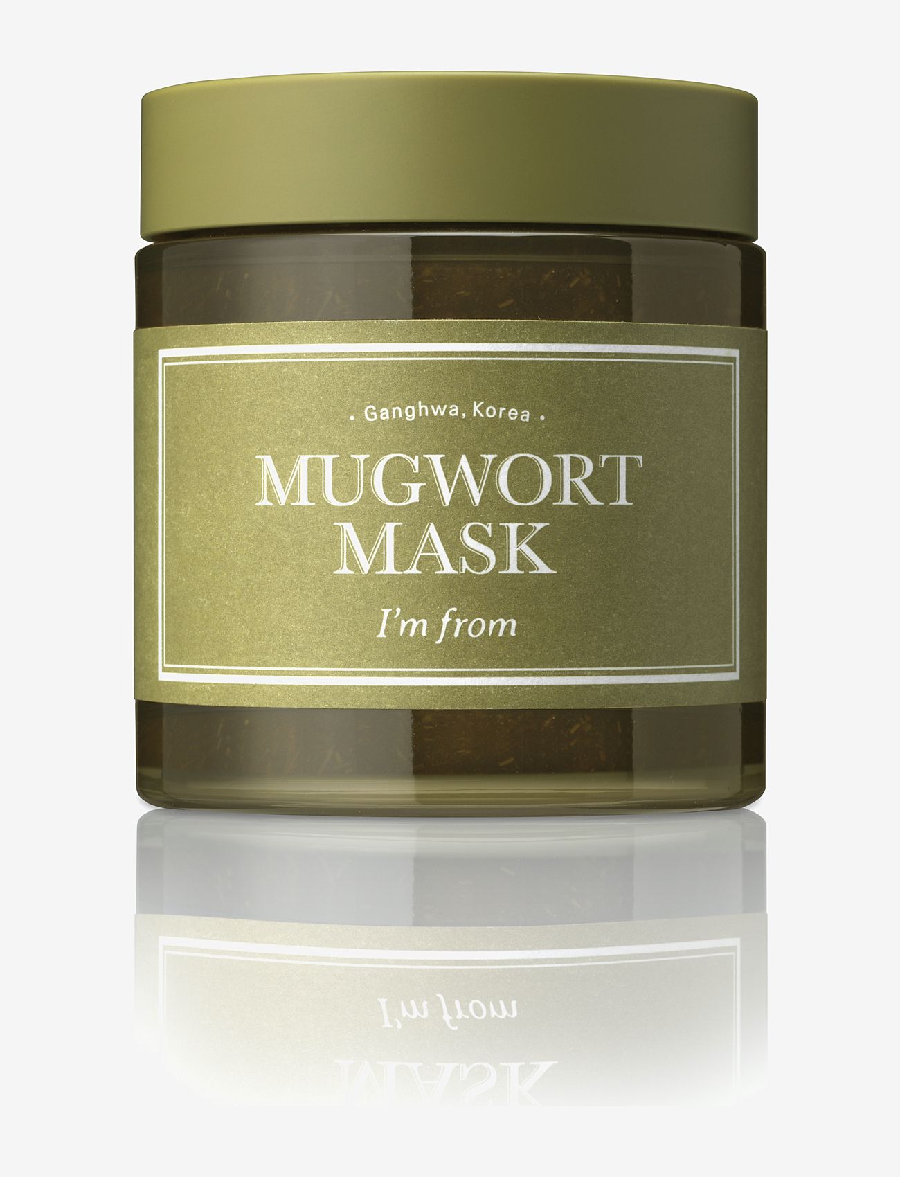 I'm From - I'm From Mugwort Mask 110g - rakagefandi maskar - brown - 2