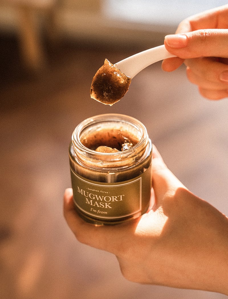 I'm From - I'm From Mugwort Mask 110g - rakagefandi maskar - brown - 0