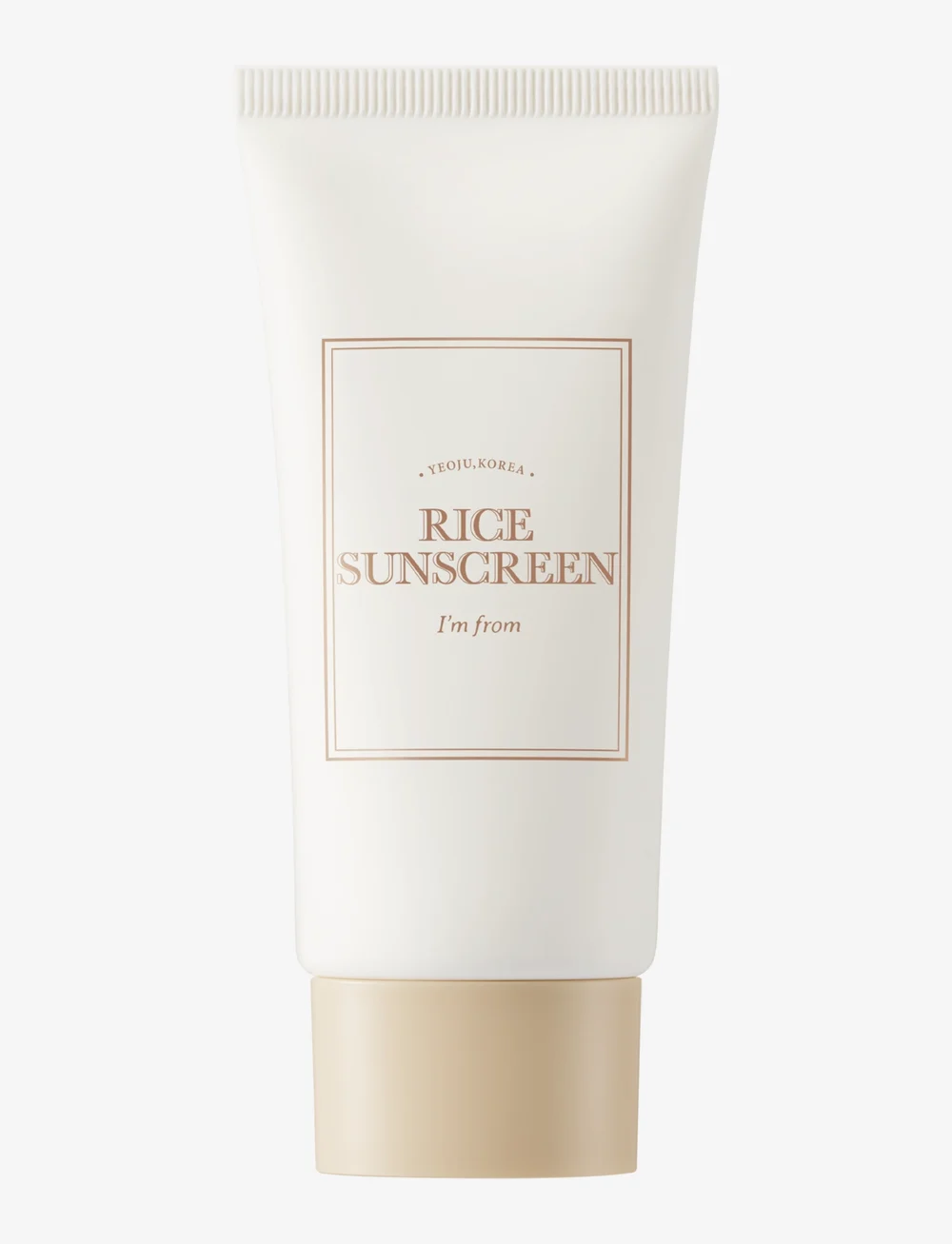 I'm From - I'm From Rice Sunscreen 50ml - näole - white - 1