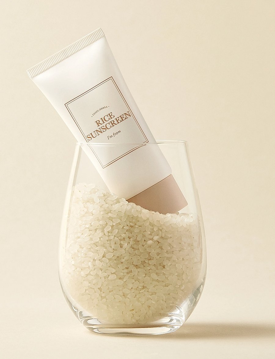I'm From - I'm From Rice Sunscreen 50ml - näole - white - 3