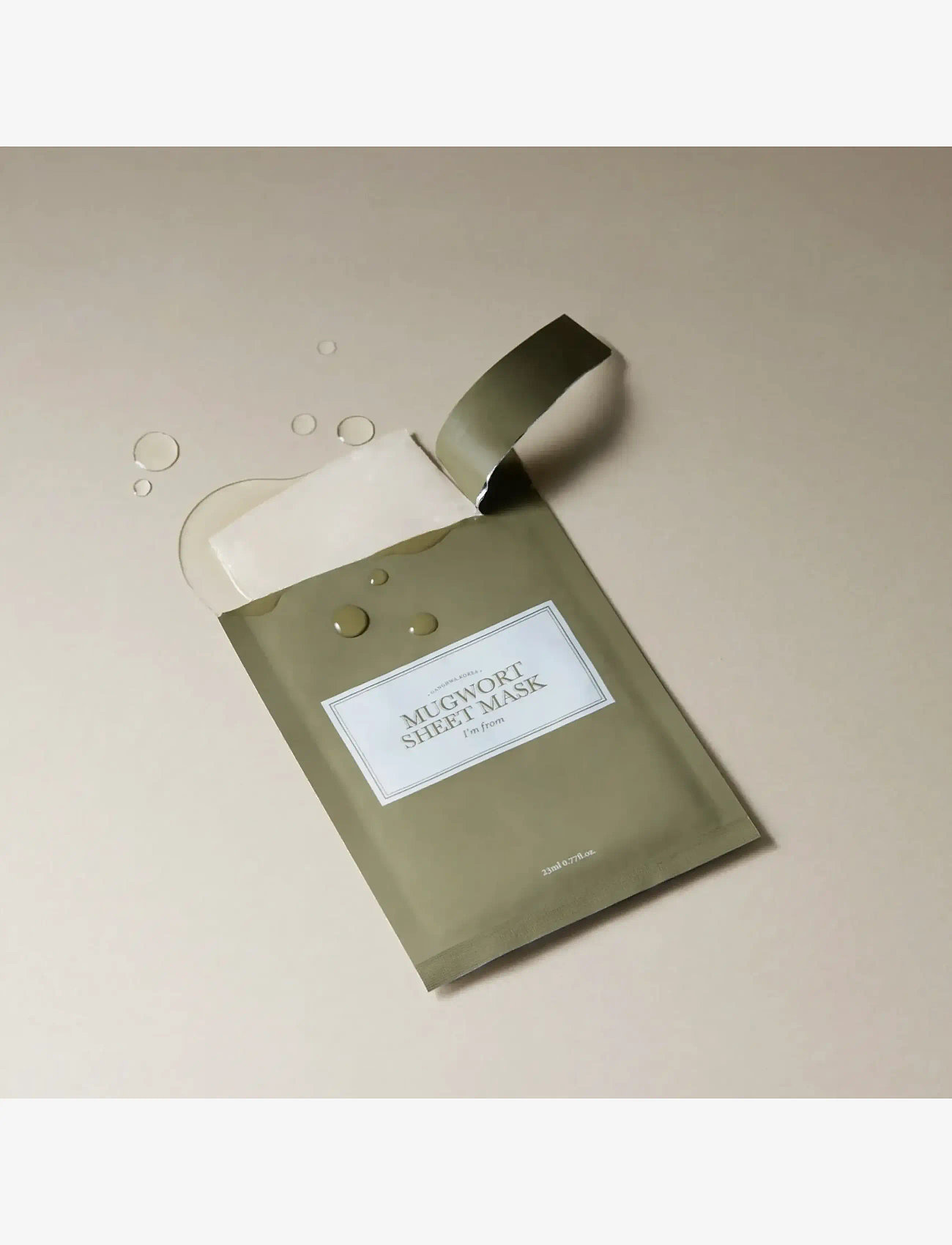 I'm From - I'm From Mugwort Sheet Mask - sheet masks - white - 2