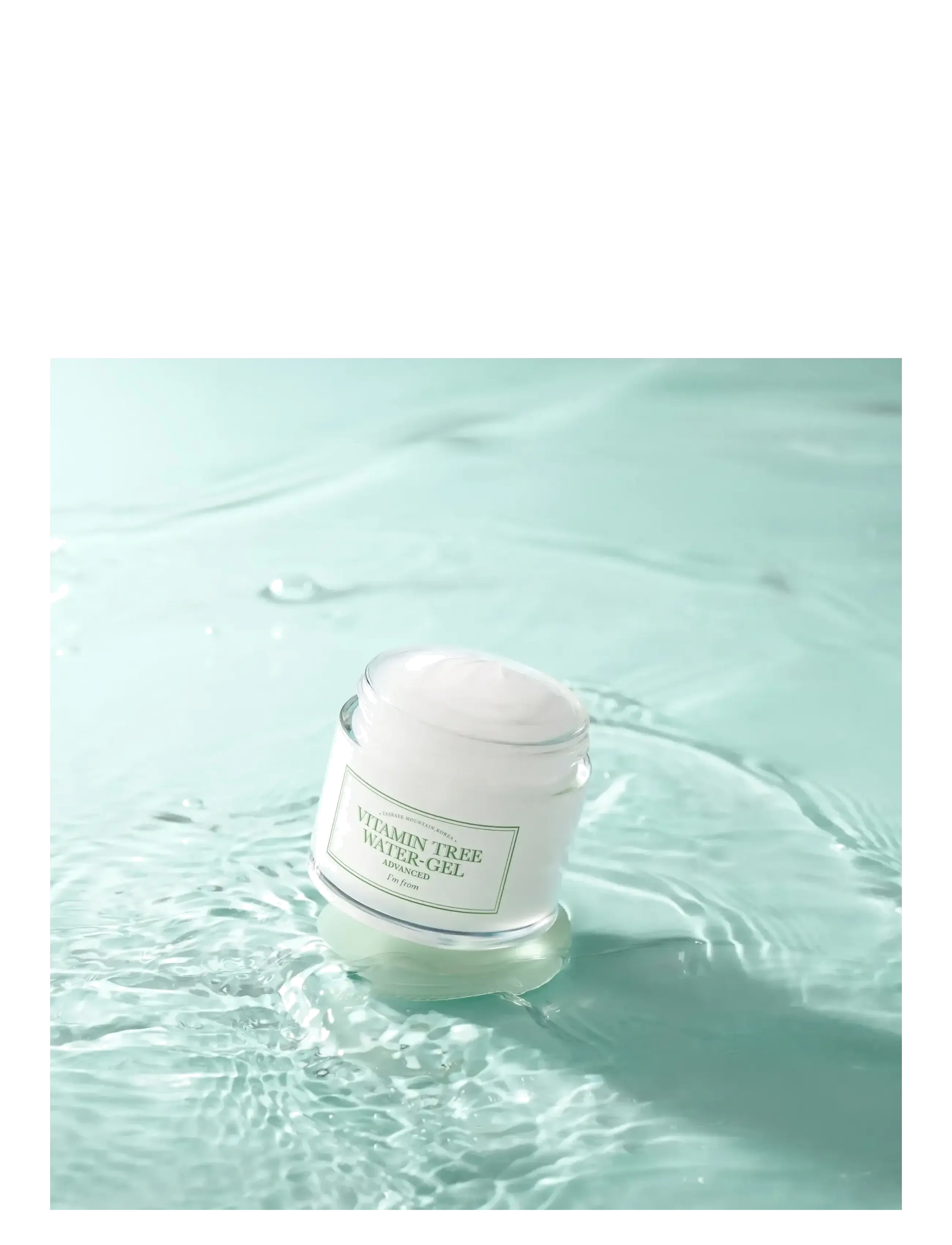 I'm From - Vitamin Tree Water Gel Advanced 75g - dagkrem - no color - 2