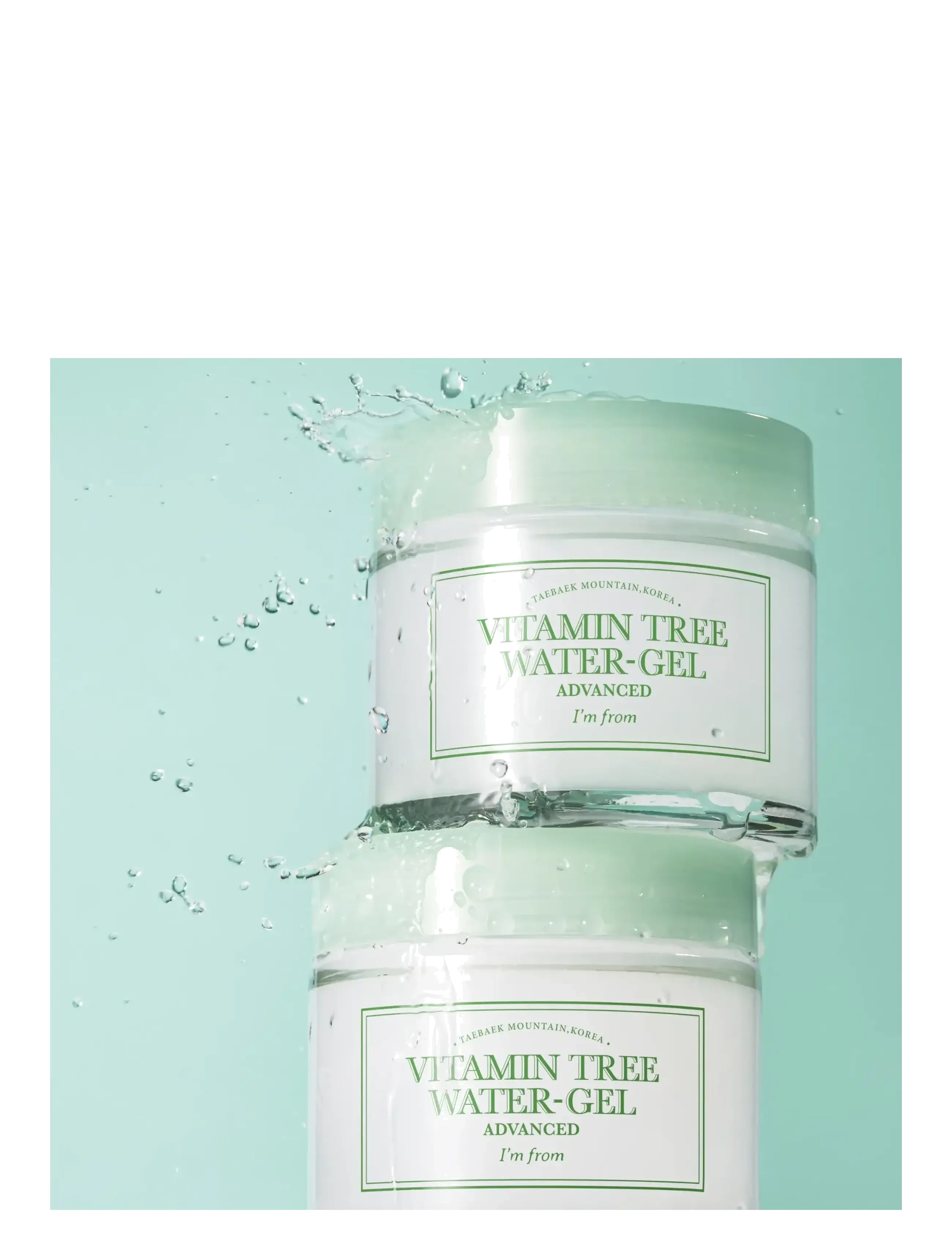 I'm From - Vitamin Tree Water Gel Advanced 75g - dagkrem - no color - 3
