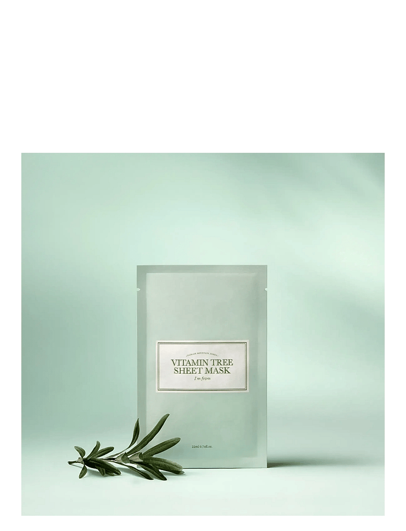I'm From - Vitamin Tree Sheet Mask 22ml - lehtmaskid - no color - 2