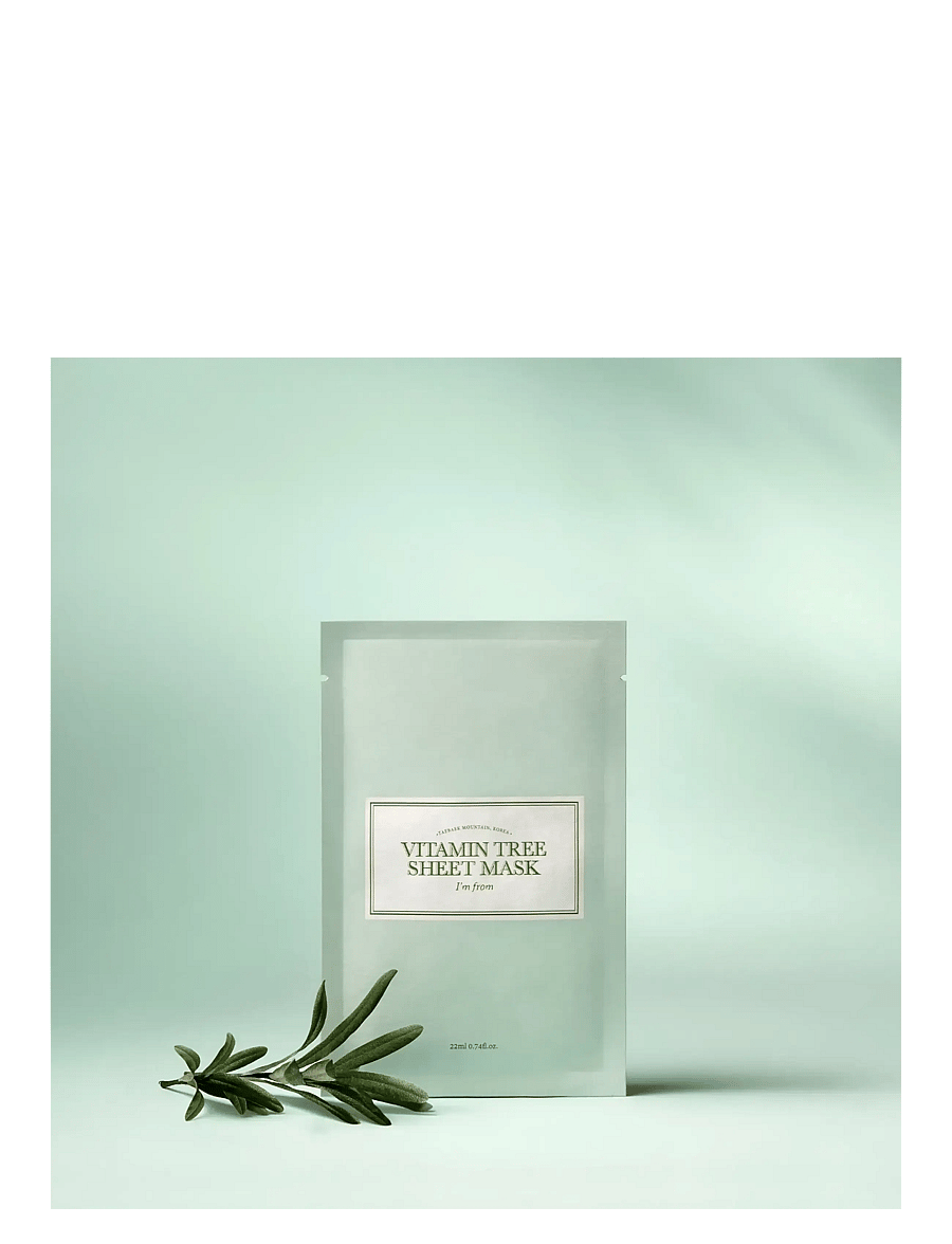 I'm From - Vitamin Tree Sheet Mask 22ml - lehtmaskid - no color - 2