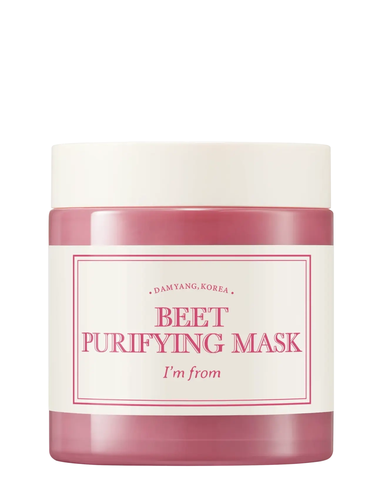 I'm From Beet Purifying Mask 110G, Lermaske, Pink, Str: 110 G