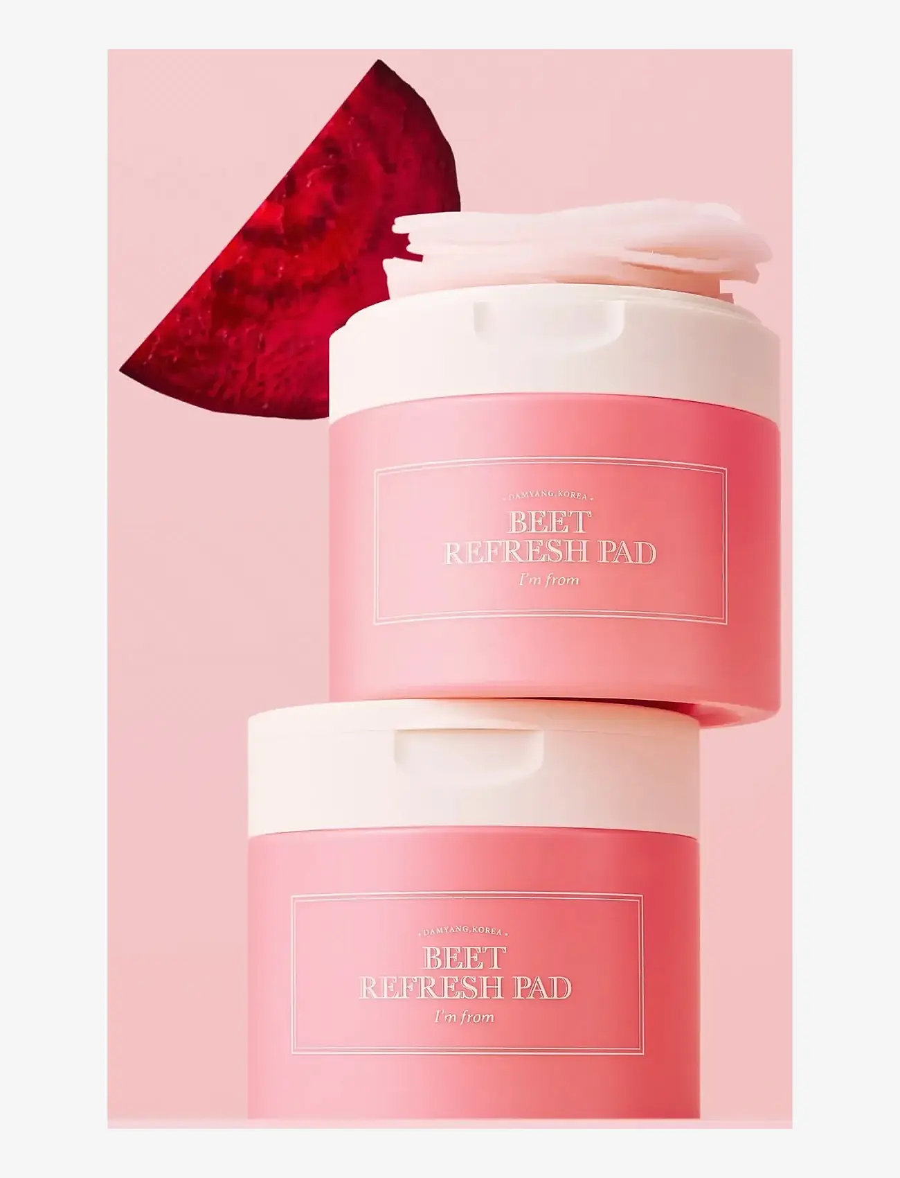 I'm From - Beet Refresh Pad - toner pads - no color - 3