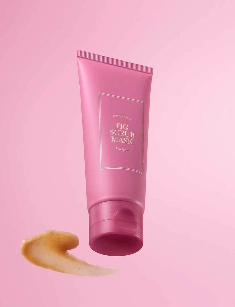 I'm From - I’m From Fig Scrub Mask Tube 100g - koorivad maskid - brown - 2