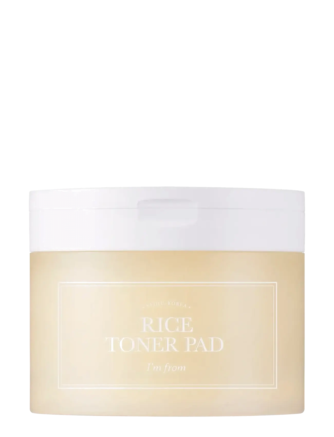 I'm From I’m From Rice Toner Pad 60 Pads, Tonerpude, Nude, Str: 140 ML