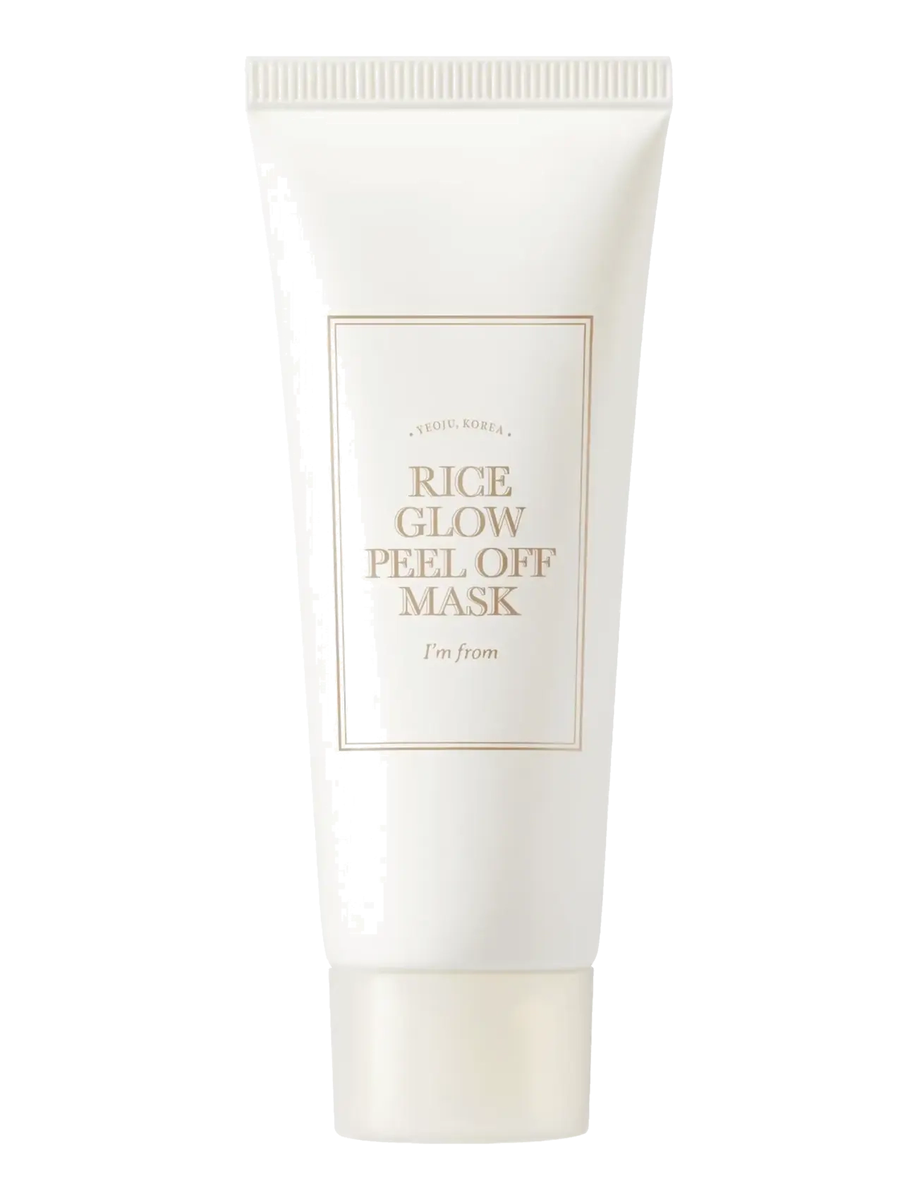 I'm From I’m From Rice Glow Peel Off Mask 70G, Fugtighedsmaske, Hvid, Str: 70 G