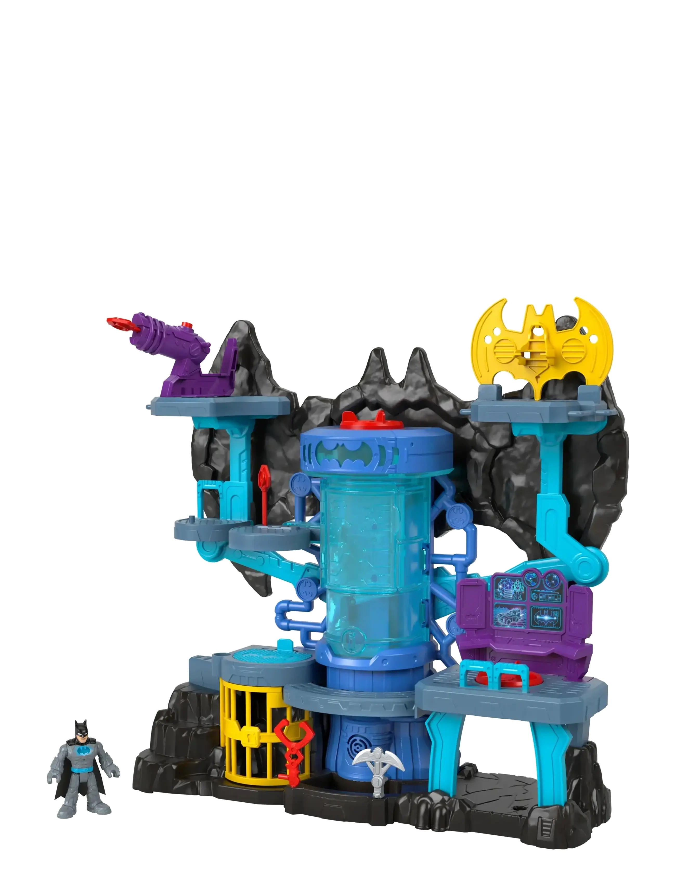 IMAGINEXT Imaginext Dc Super Friends Bat-Tech Batcave Blau - One Size - Kinder