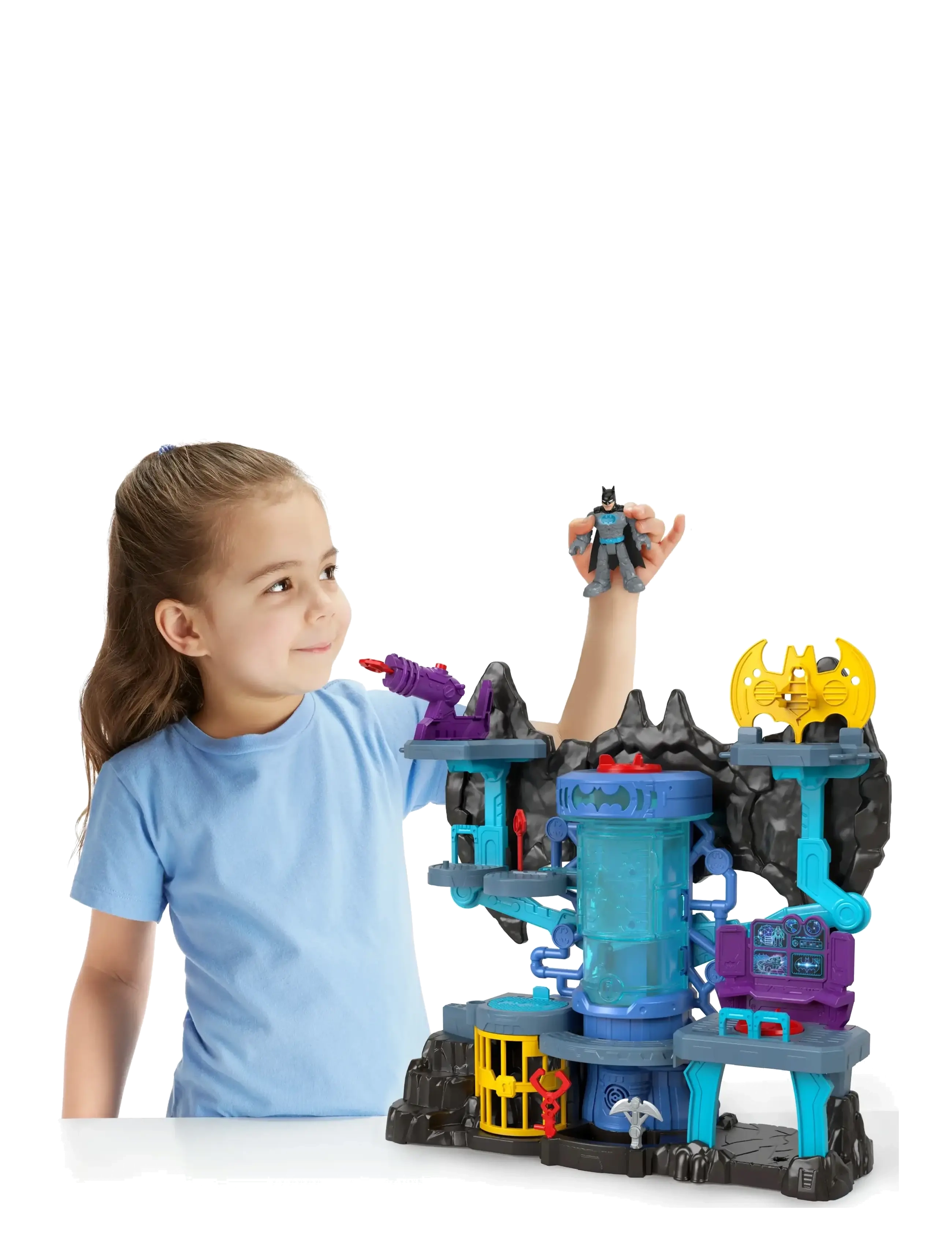 Imaginext - Imaginext DC Super Friends Bat-Tech Batcave - leikkisetit - multi color - 1