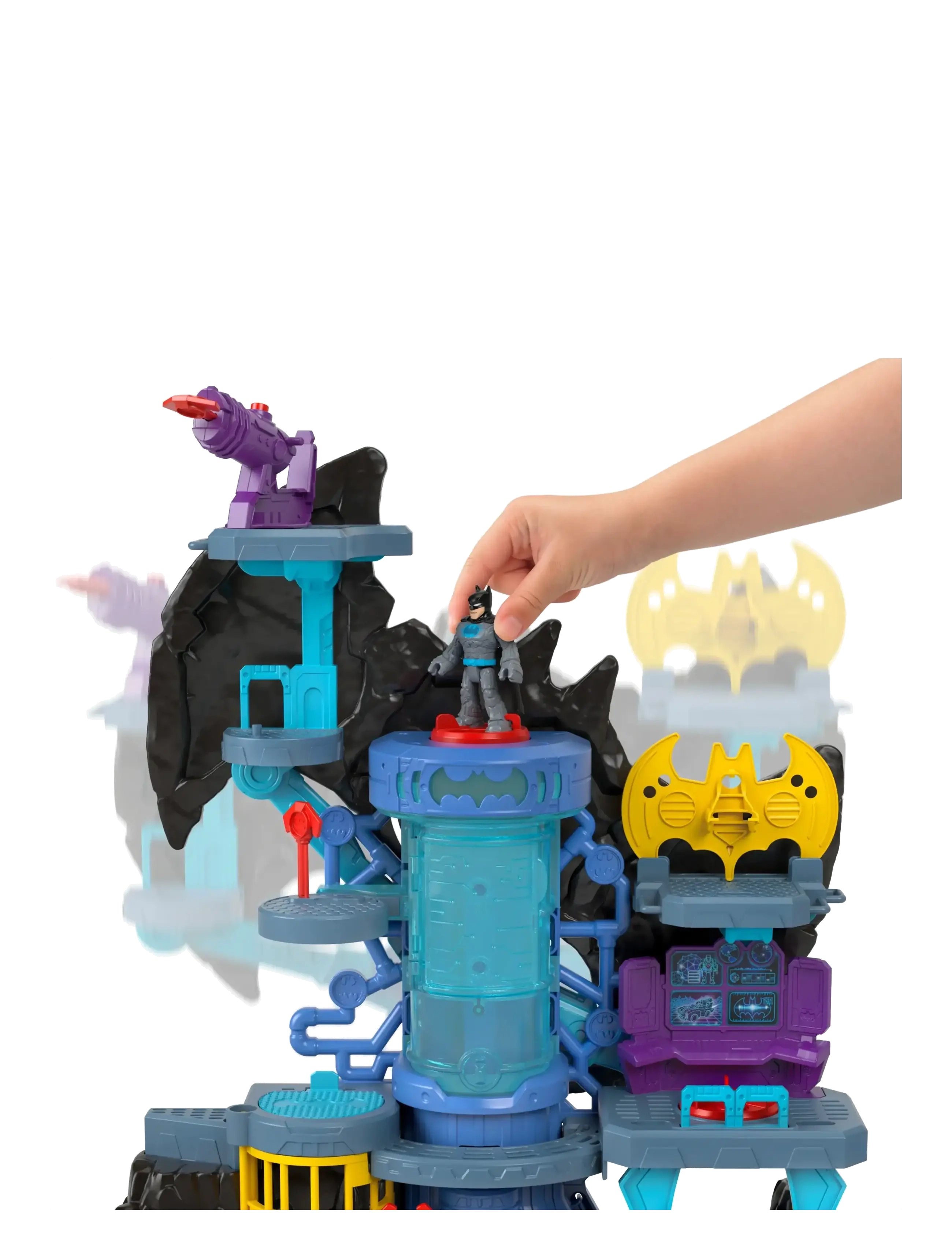 Imaginext - Imaginext DC Super Friends Bat-Tech Batcave - mängukomplektid - multi color - 3