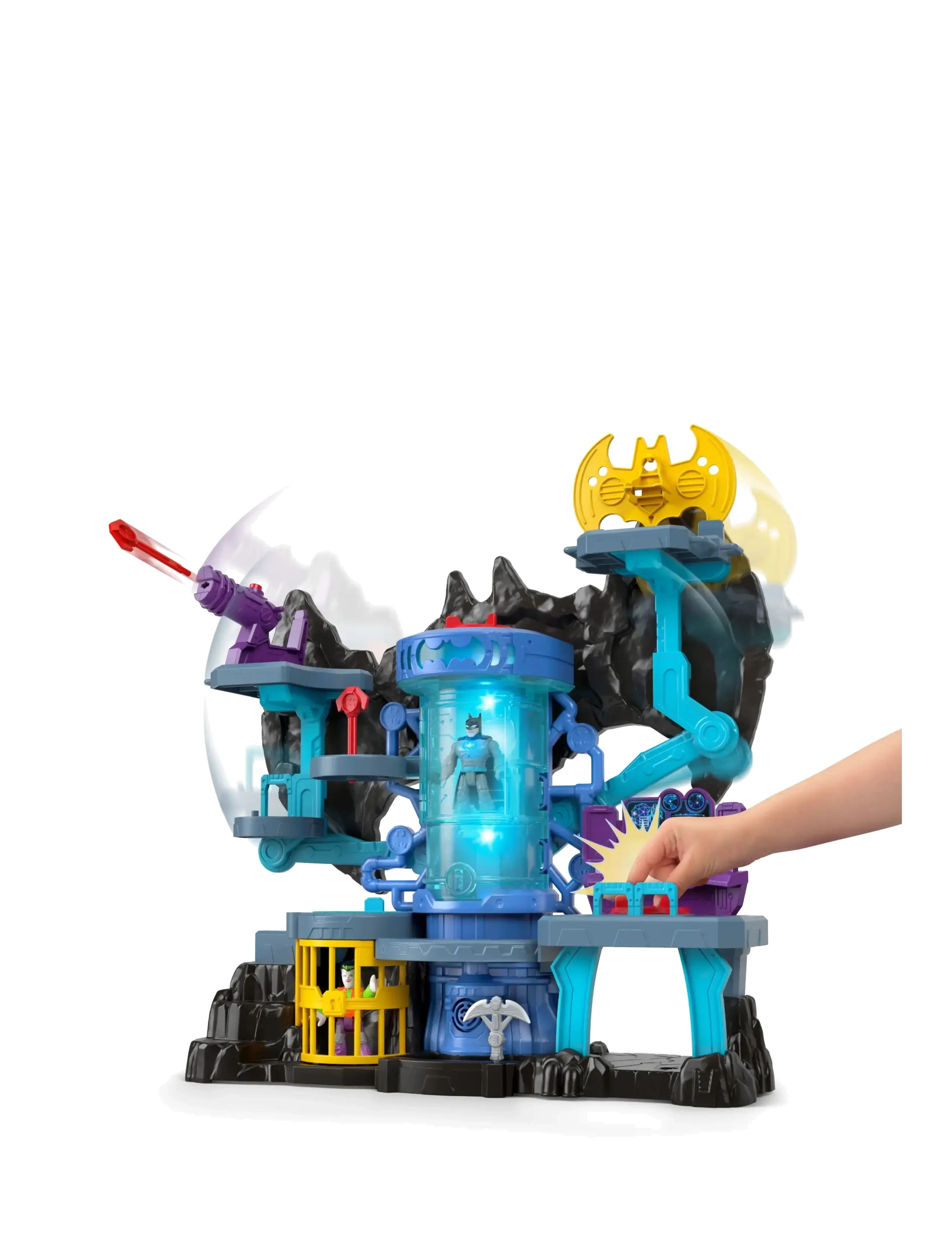 Imaginext - Imaginext DC Super Friends Bat-Tech Batcave - leikkisetit - multi color - 3