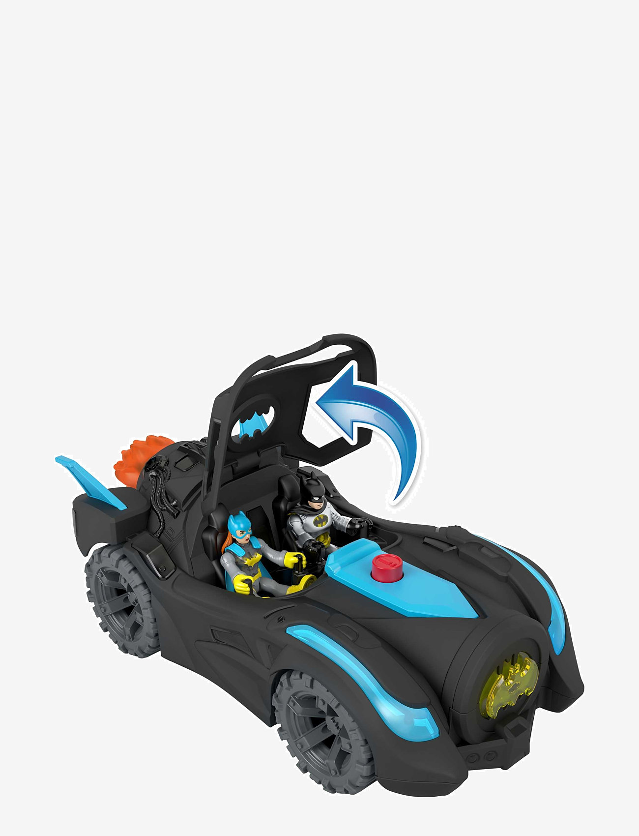 Imaginext - Imaginext DC Super Friends Lights & Sounds Batmobile - zabawkowe samochody - multi color - 2