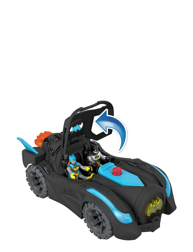 Imaginext - Imaginext DC Super Friends Lights & Sounds Batmobile - zabawkowe samochody - multi color - 2