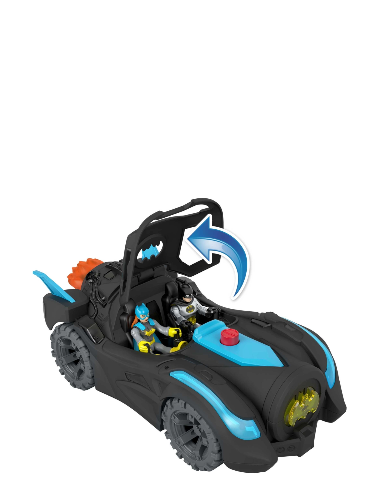 Imaginext - Imaginext DC Super Friends Lights & Sounds Batmobile - leluautot - multi color - 1