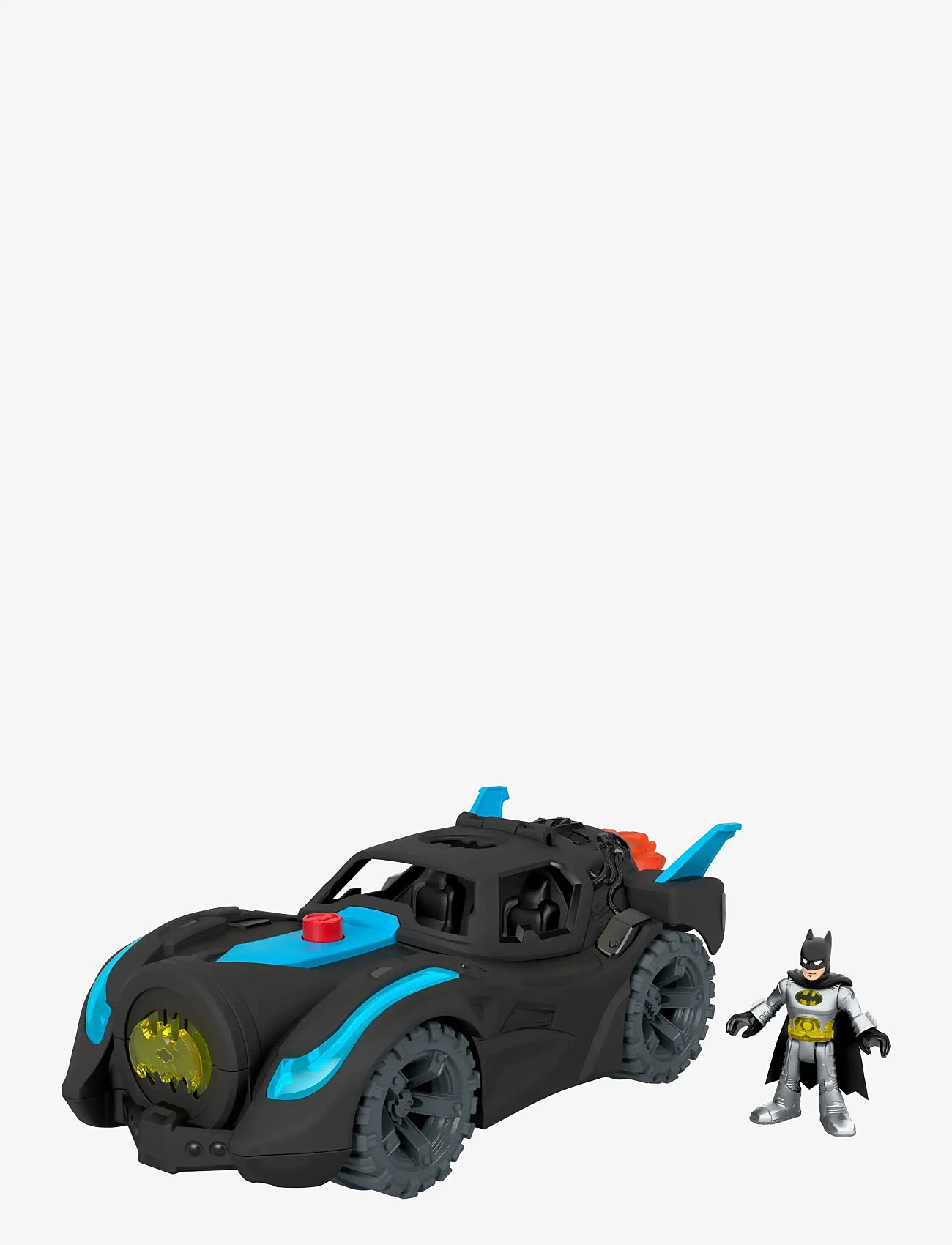 Imaginext - Imaginext DC Super Friends Lights & Sounds Batmobile - zabawkowe samochody - multi color - 5