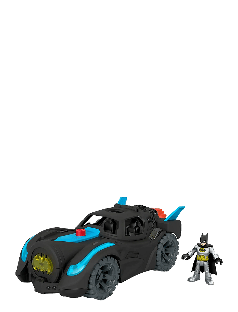Imaginext - Imaginext DC Super Friends Lights & Sounds Batmobile - zabawkowe samochody - multi color - 5