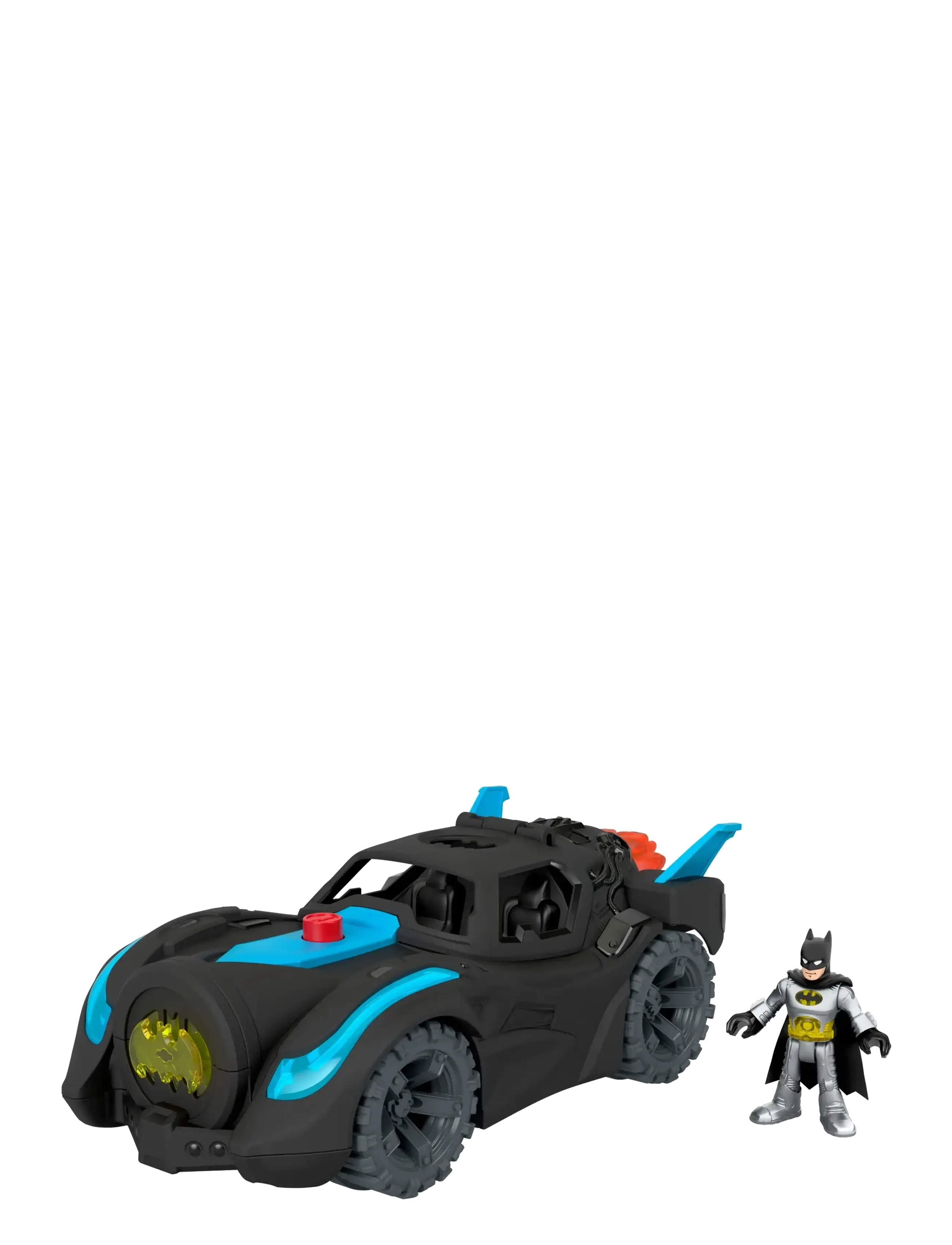Imaginext - Imaginext DC Super Friends Lights & Sounds Batmobile - leluautot - multi color - 4