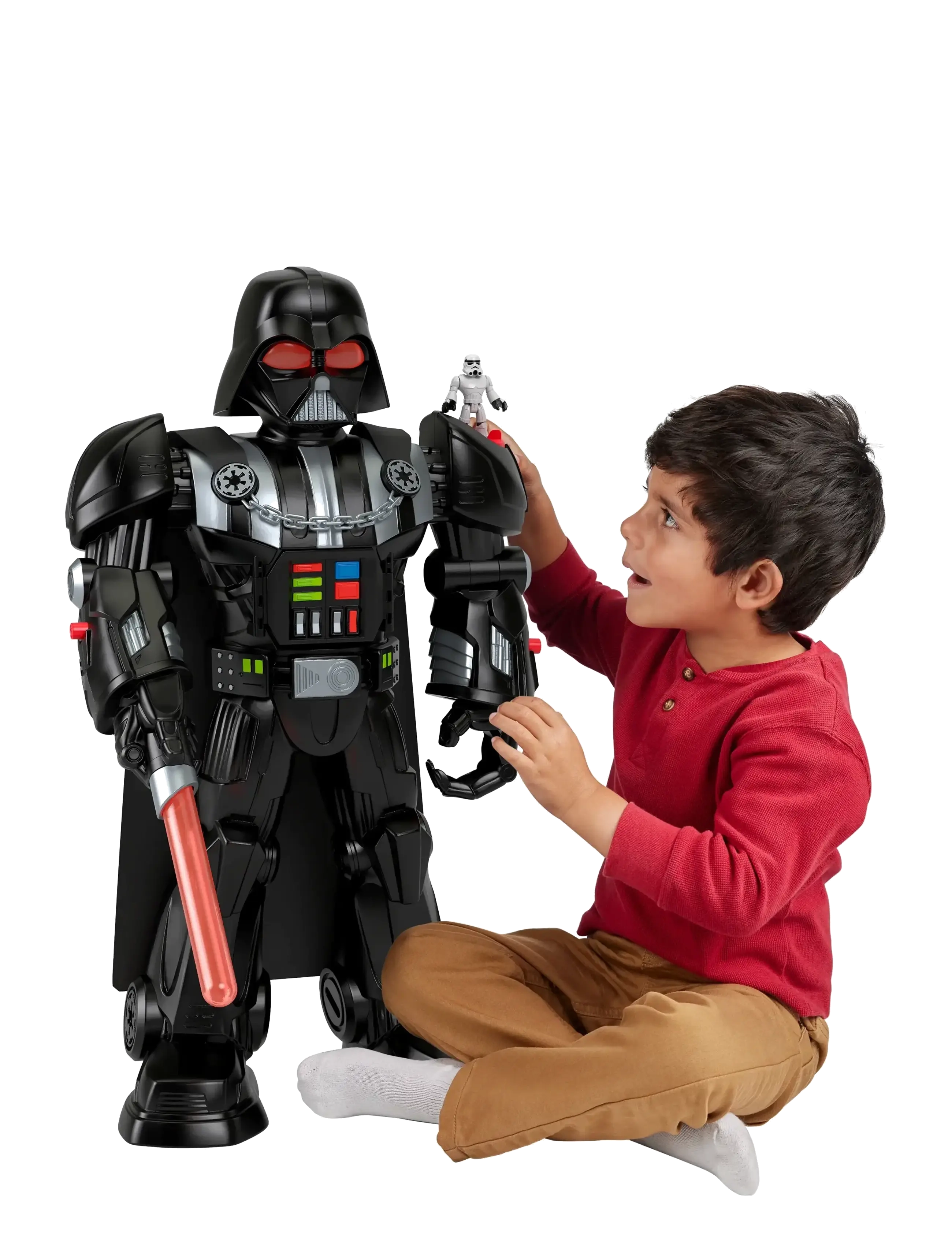 IMAGINEXT Imaginext Star Wars Darth Vader Bot Schwarz - One Size - Kinder