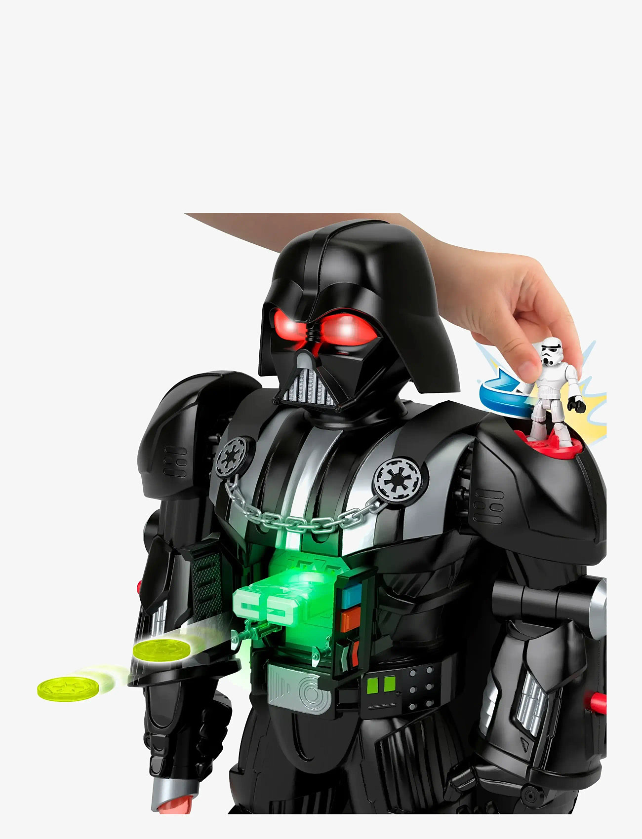 Imaginext - Imaginext STAR WARS DARTH VADER BOT - julegaver til børnene - multi color - 3