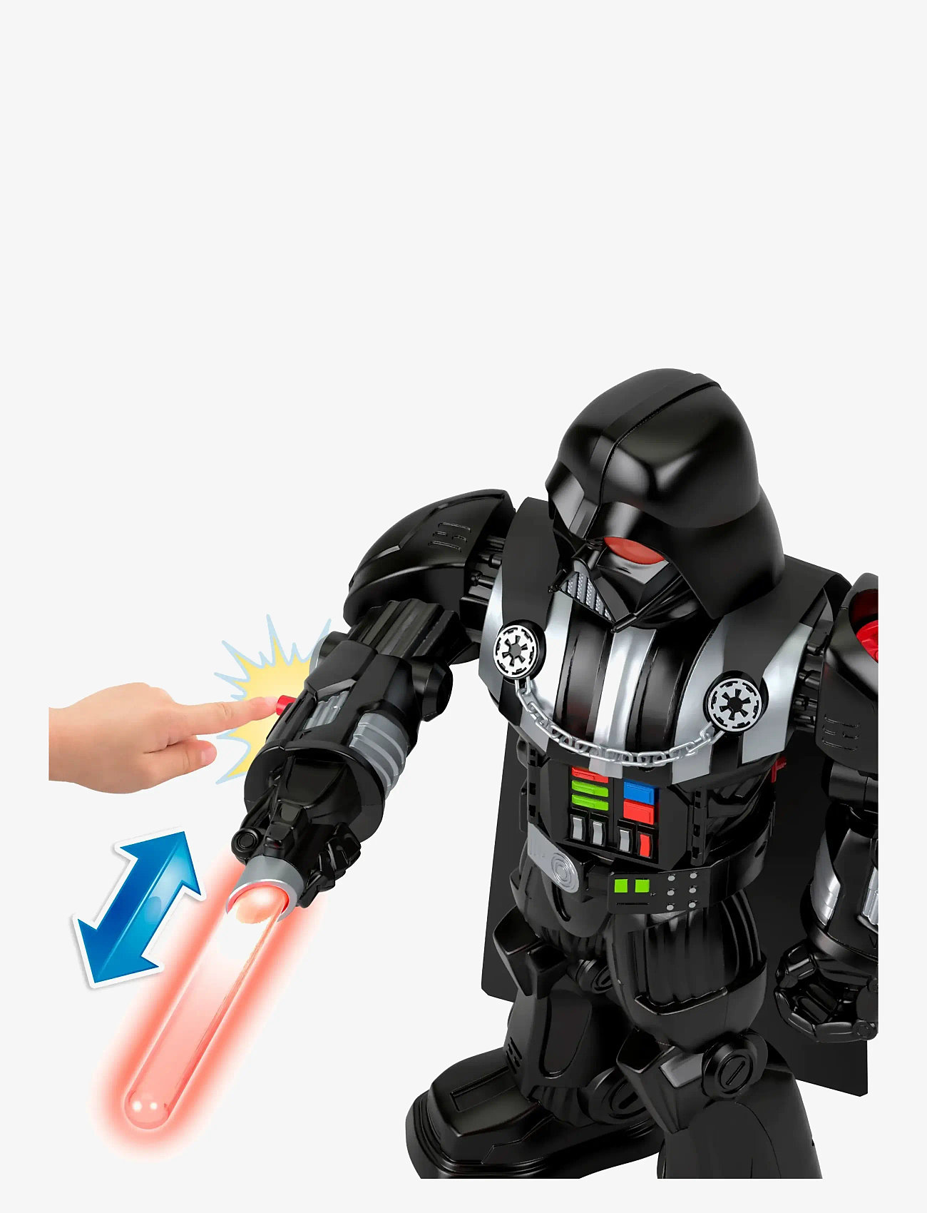 Imaginext - Imaginext STAR WARS DARTH VADER BOT - julegaver til børnene - multi color - 4