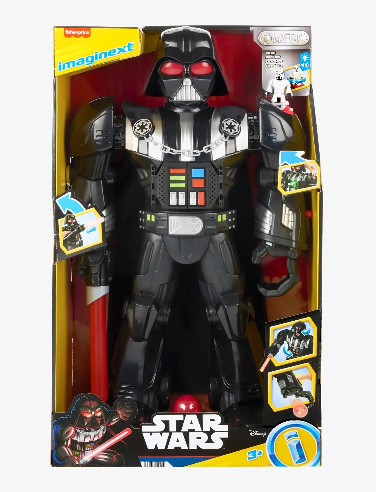 Imaginext - Imaginext STAR WARS DARTH VADER BOT - julegaver til børnene - multi color - 5