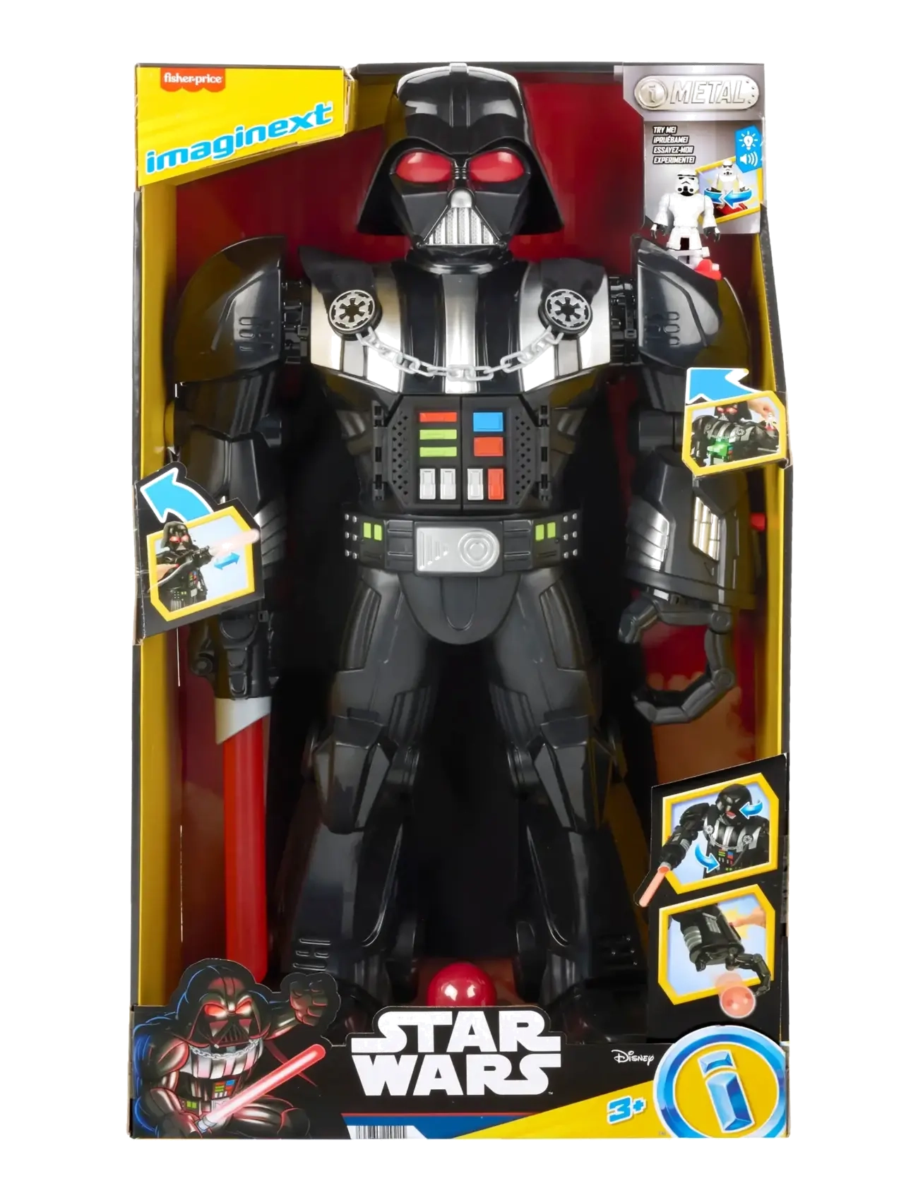 Imaginext - Imaginext STAR WARS DARTH VADER BOT - film- & märchenfiguren - multi color - 5