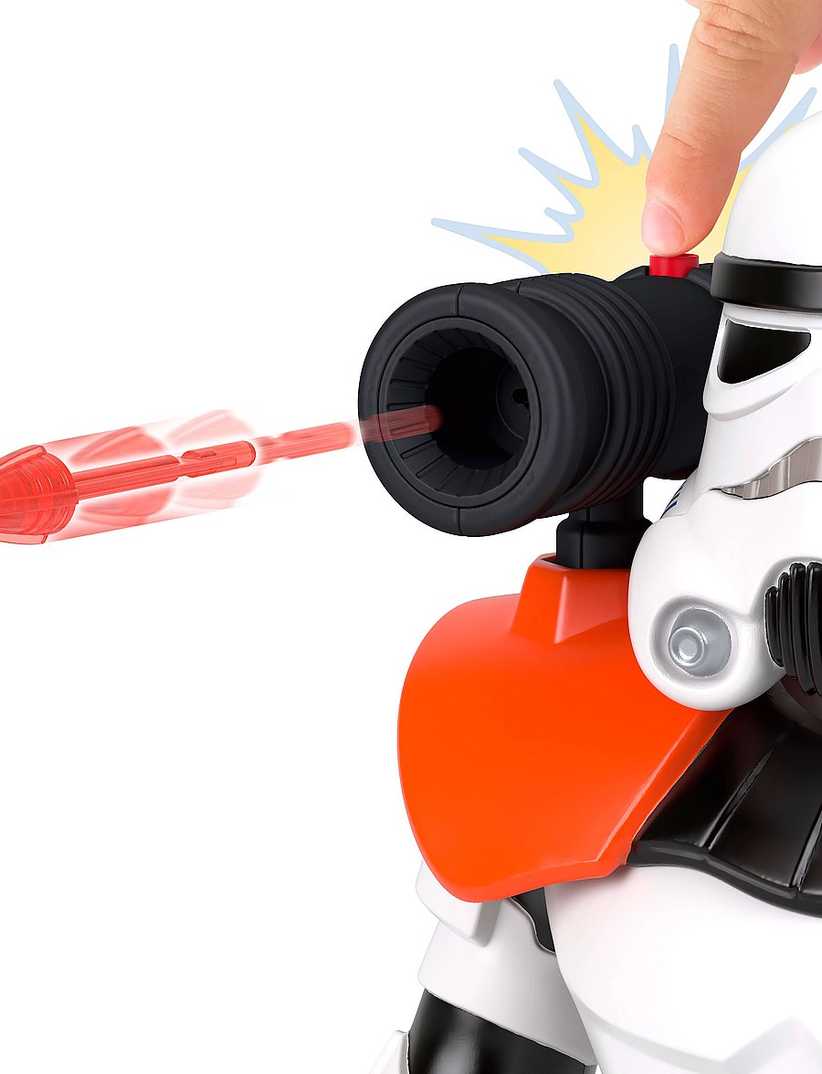 Imaginext - Imaginext STAR WARS Stormtrooper XXL Figure, 16+ Inch Tall Poseable Toy with Launcher - kangelaskujukesed - multi color - 5
