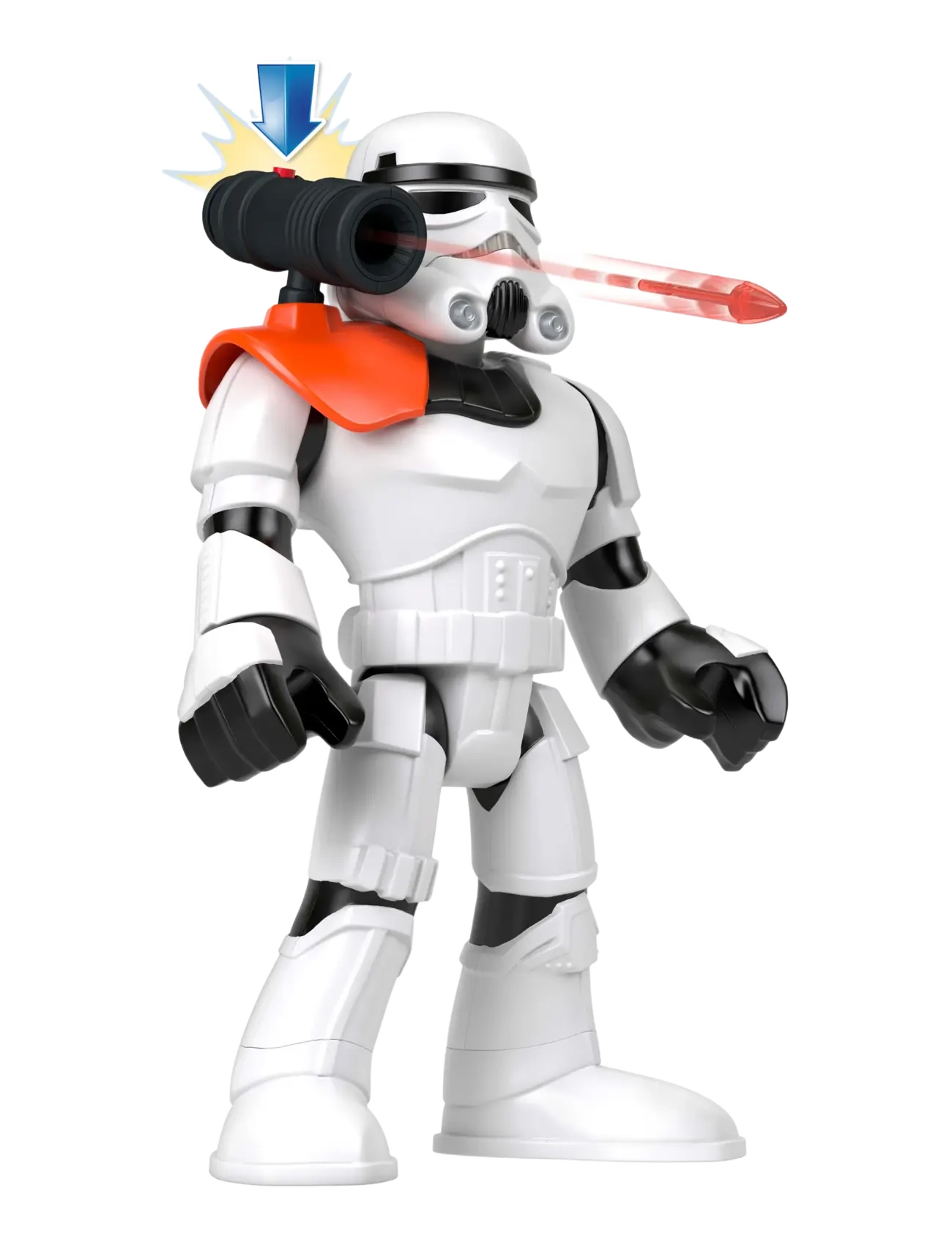 Imaginext - Imaginext STAR WARS Stormtrooper XXL Figure, 16+ Inch Tall Poseable Toy with Launcher - varoņu figūras - multi color - 3