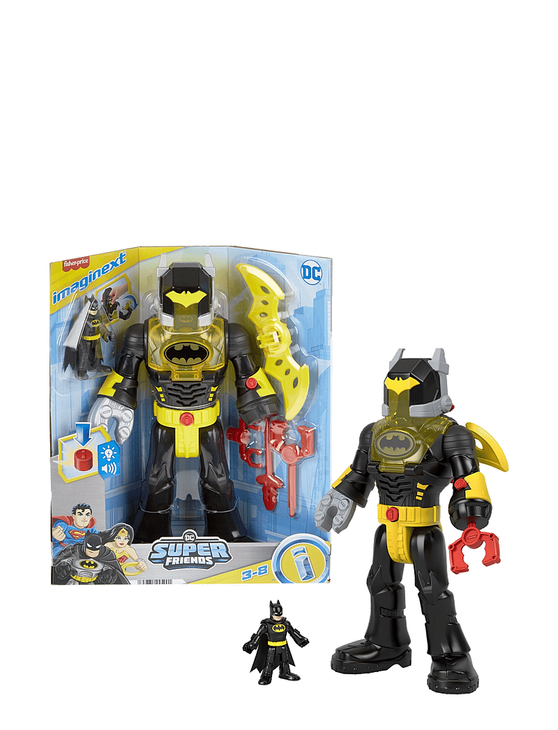 Imaginext - Imaginext DC Super Friends Batman Insider & Exo Suit - kangelaskujukesed - multi color - 1
