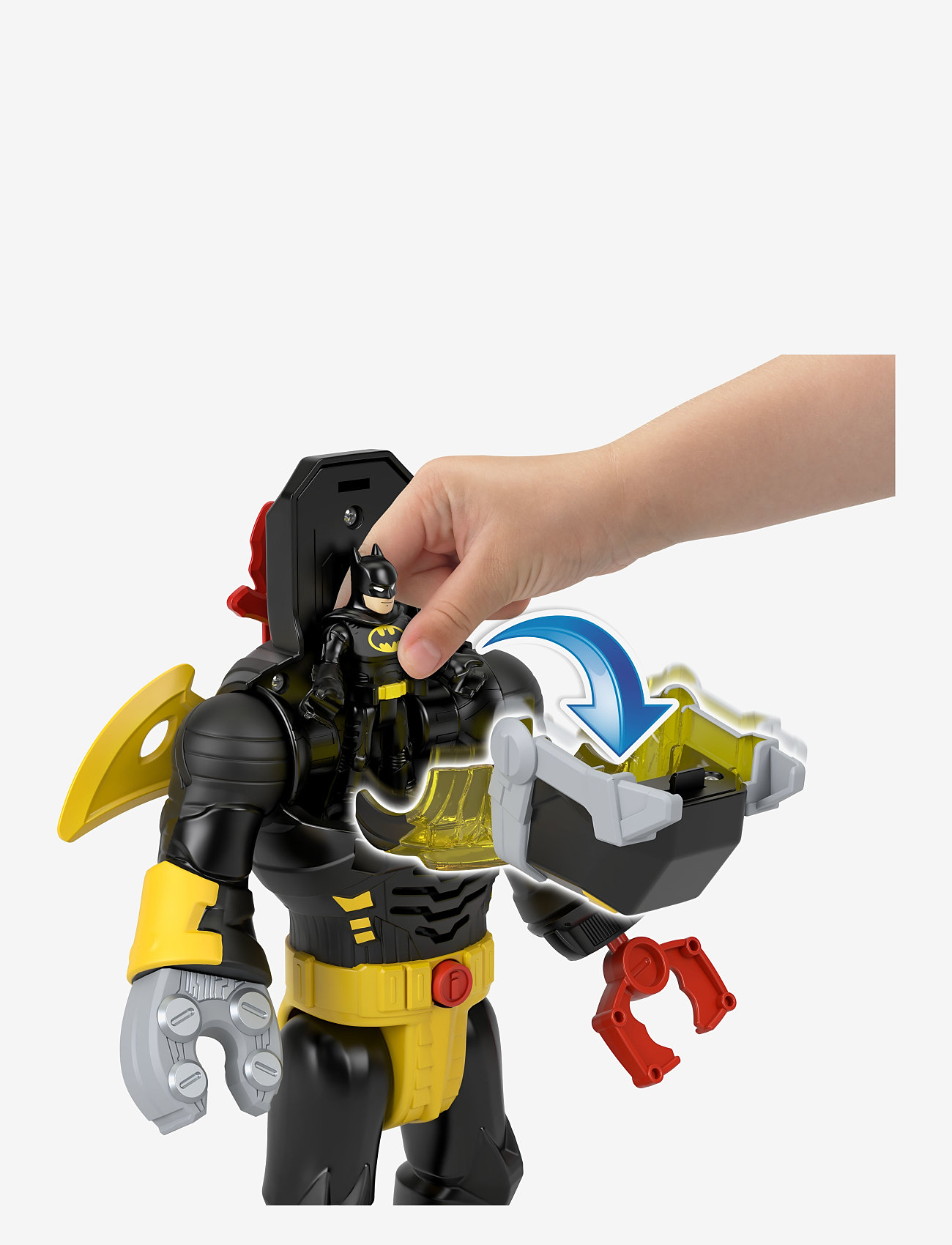 Imaginext - Imaginext DC Super Friends Batman Insider & Exo Suit - action-figuren - multi color - 5