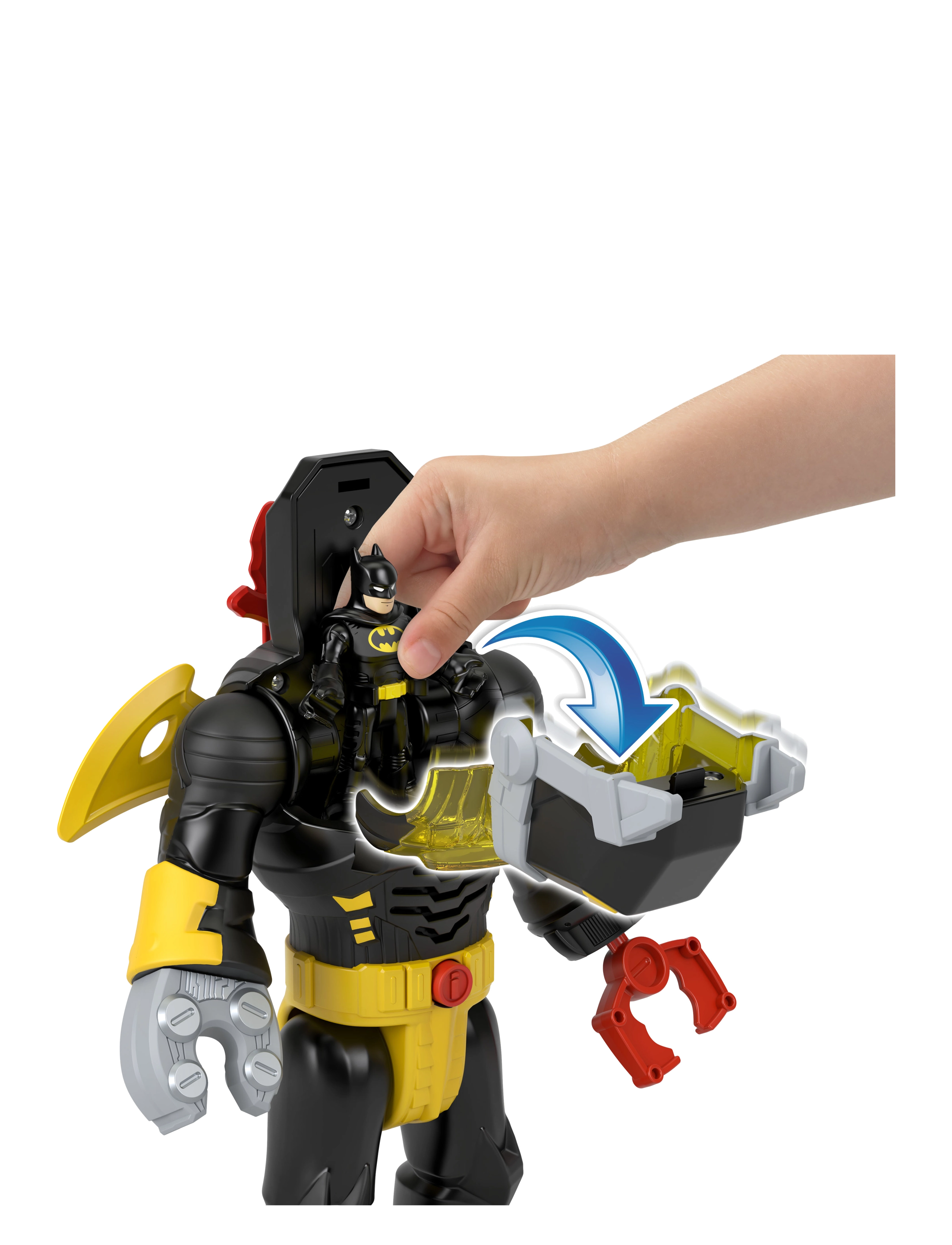 Imaginext - Imaginext DC Super Friends Batman Insider & Exo Suit - varoņu figūras - multi color - 5