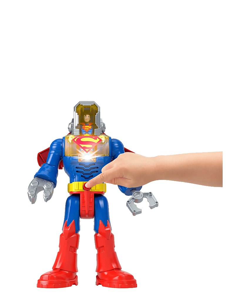 Imaginext DC Super Friends Superman XL - Figura 25 Cm Con Mantello E Articolazioni