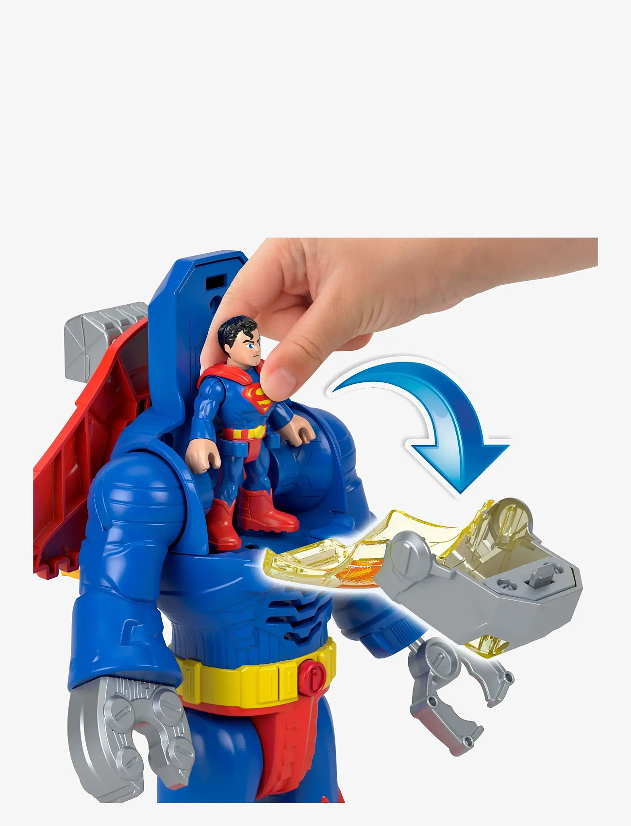 Imaginext - Imaginext DC Super Friends Superman Insider & Exo Suit - kangelaskujukesed - multi color - 2