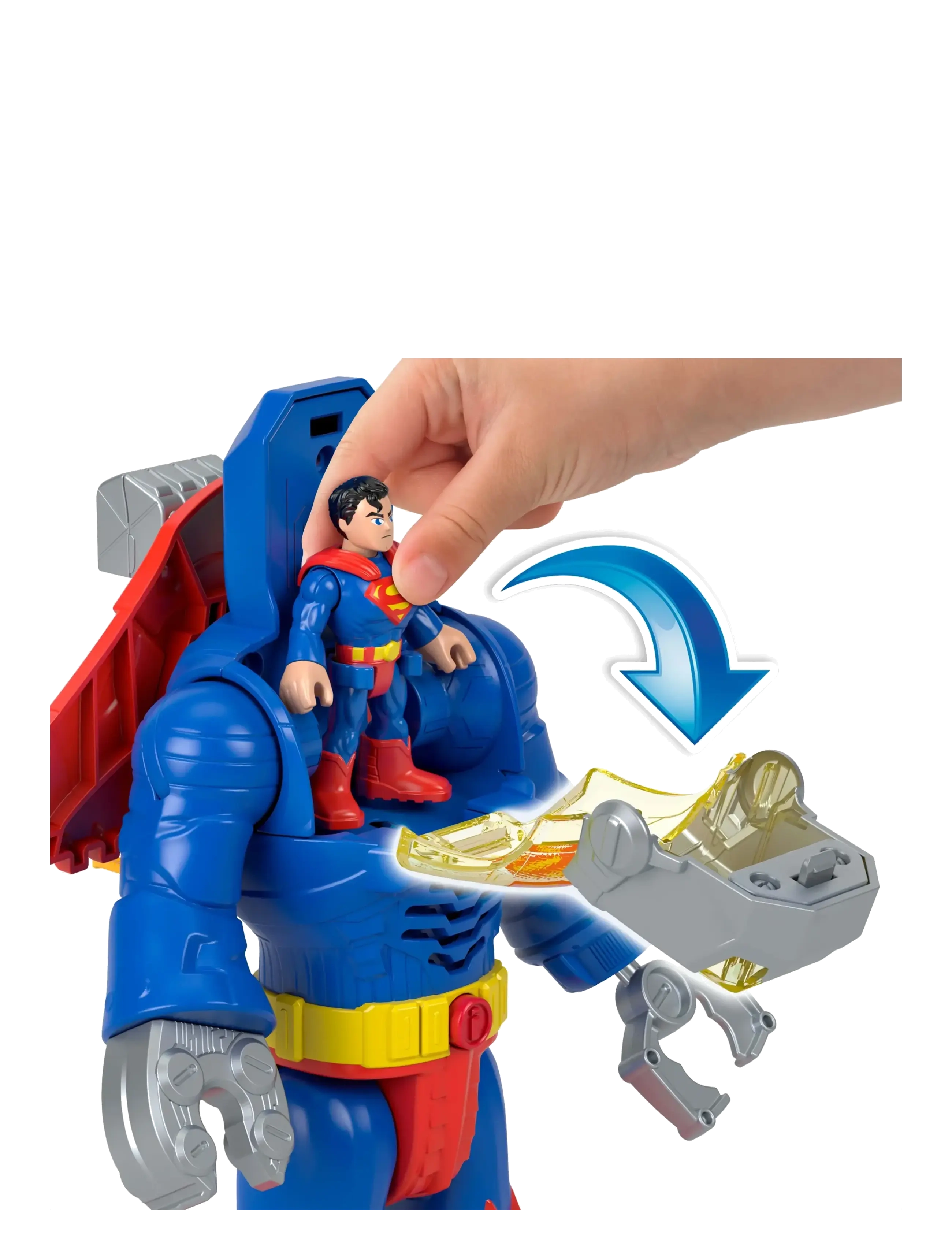 Imaginext - Imaginext DC Super Friends Superman Insider & Exo Suit - film- en sprookjesfiguren - multi color - 2