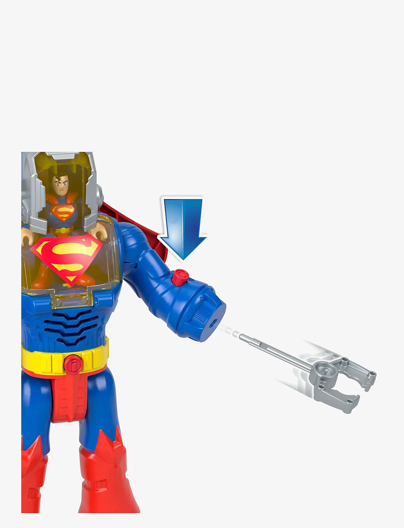 Imaginext - Imaginext DC Super Friends Superman Insider & Exo Suit - kangelaskujukesed - multi color - 3
