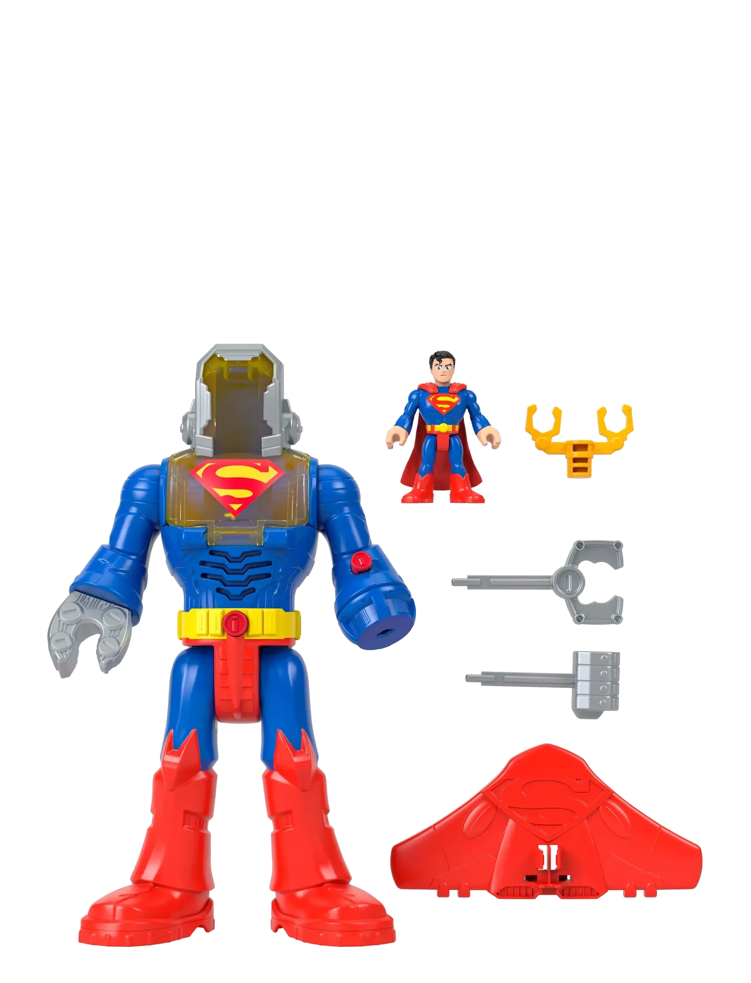 Imaginext - Imaginext DC Super Friends Superman Insider & Exo Suit - film- en sprookjesfiguren - multi color - 4