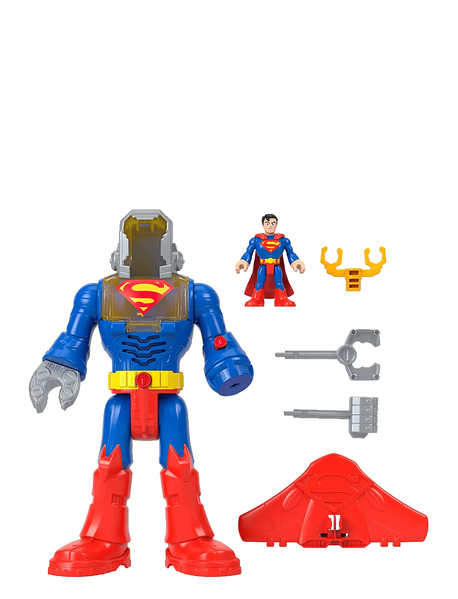 Imaginext - Imaginext DC Super Friends Superman Insider & Exo Suit - film- & märchenfiguren - multi color - 4