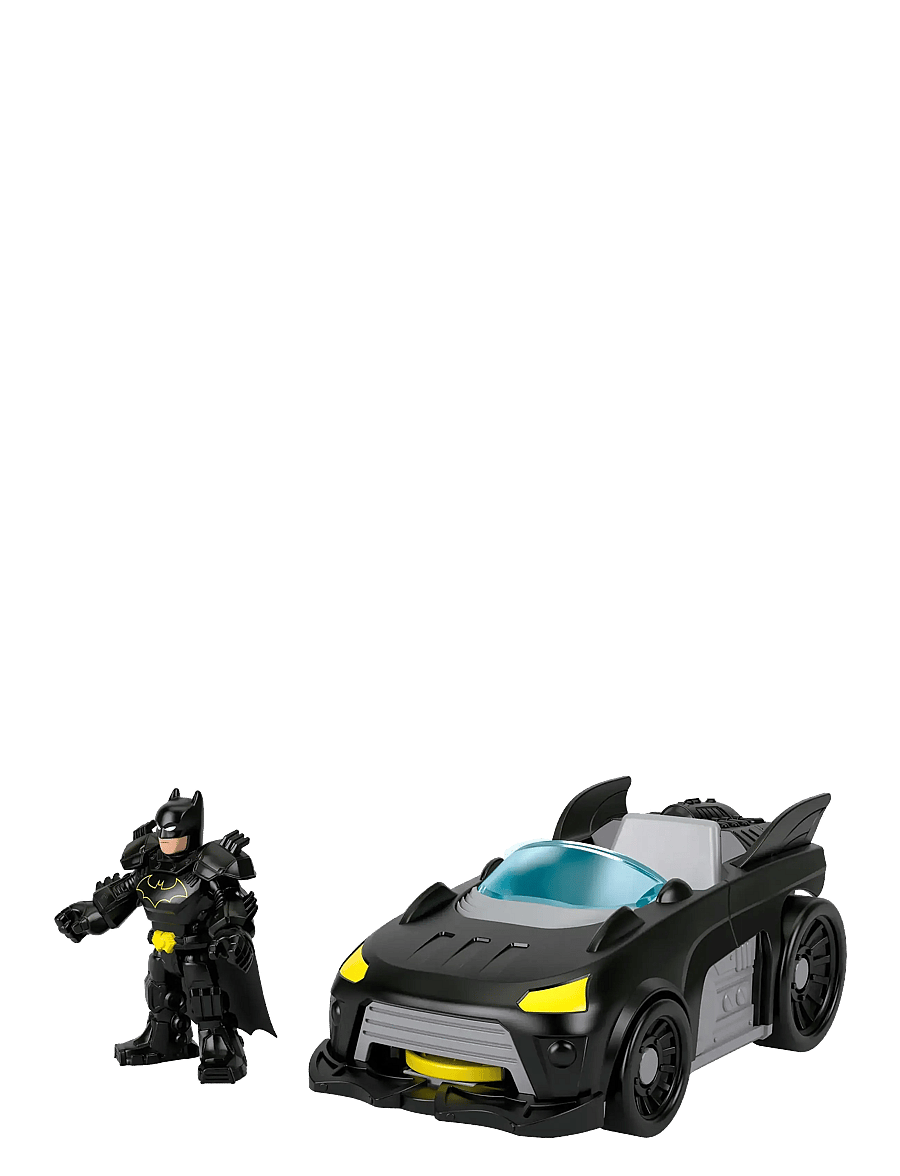 Imaginext - Imaginext DC Super Friends Metal Force Batmobile Toy Car & Batman Action Figure Set - multi color - 1