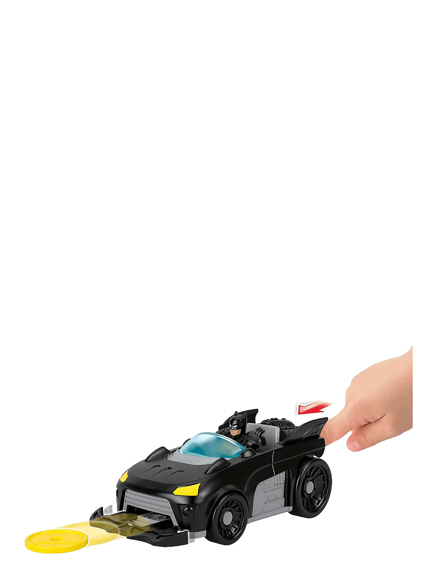 Imaginext - Imaginext DC Super Friends Metal Force Batmobile Toy Car & Batman Action Figure Set - multi color - 2