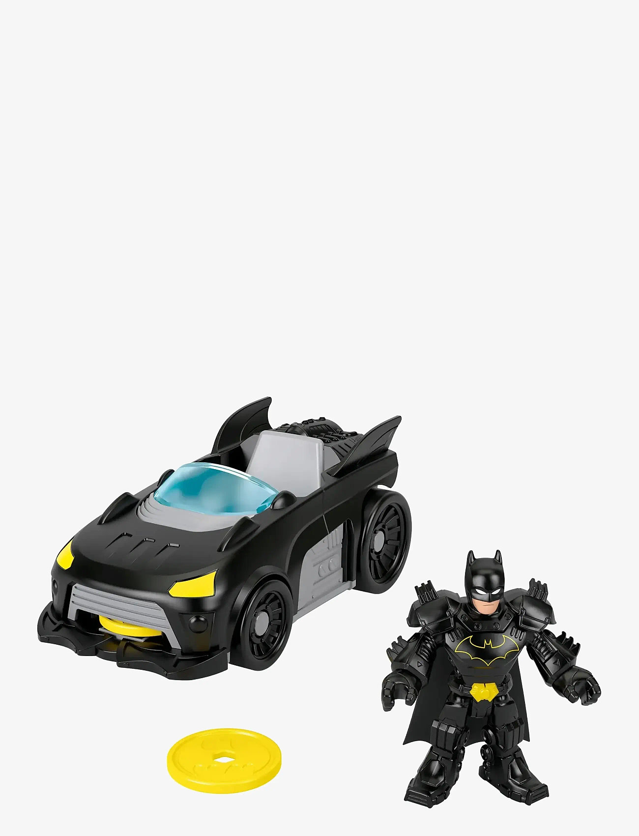 Imaginext - Imaginext DC Super Friends Metal Force Batmobile Toy Car & Batman Action Figure Set - gifts below 15000kr - multi color - 5