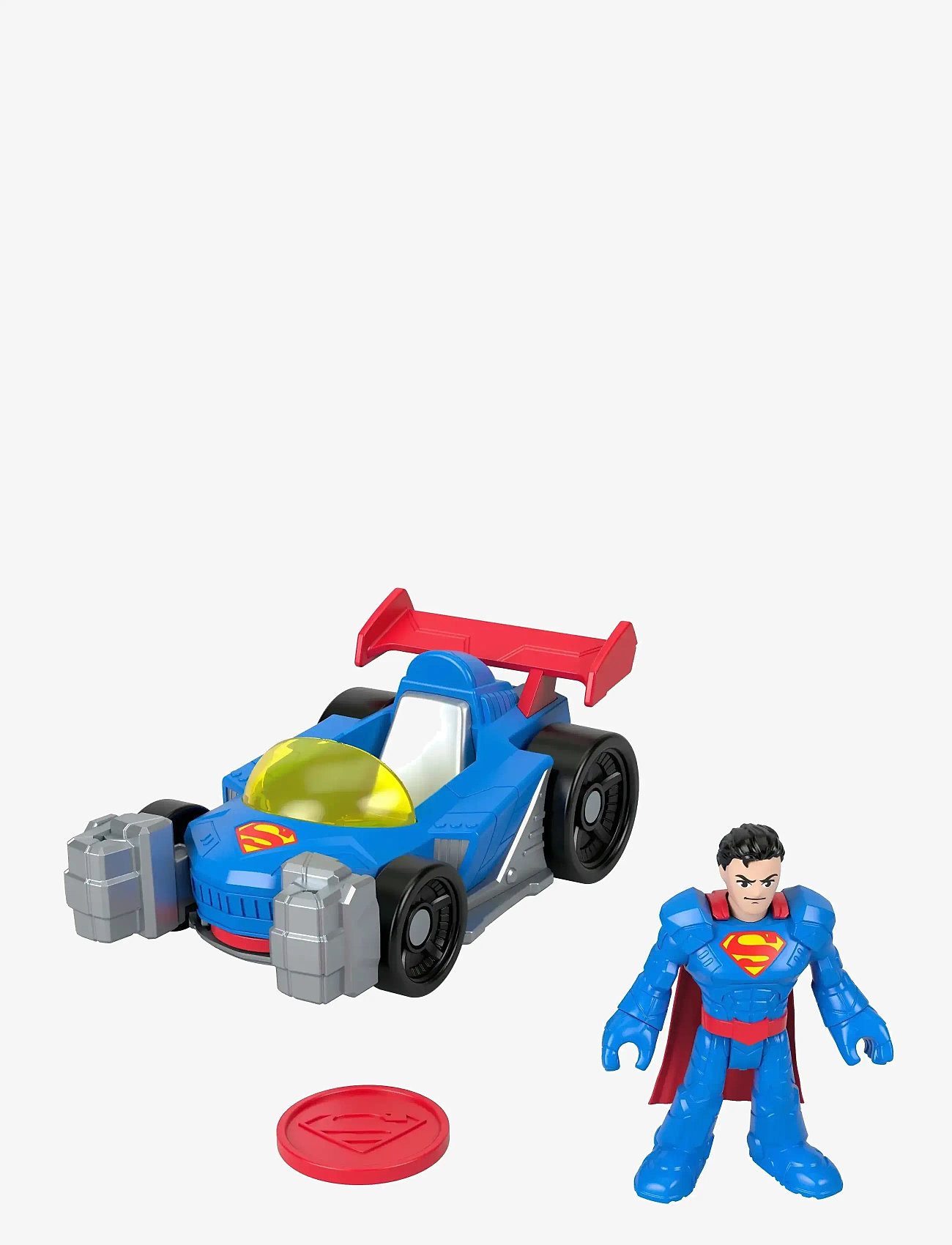 Imaginext - Imaginext DC Super Friends Metal Force Supermobile Toy Car & Superman Action Figure Set - kingitused alla 30€ - multi color - 0