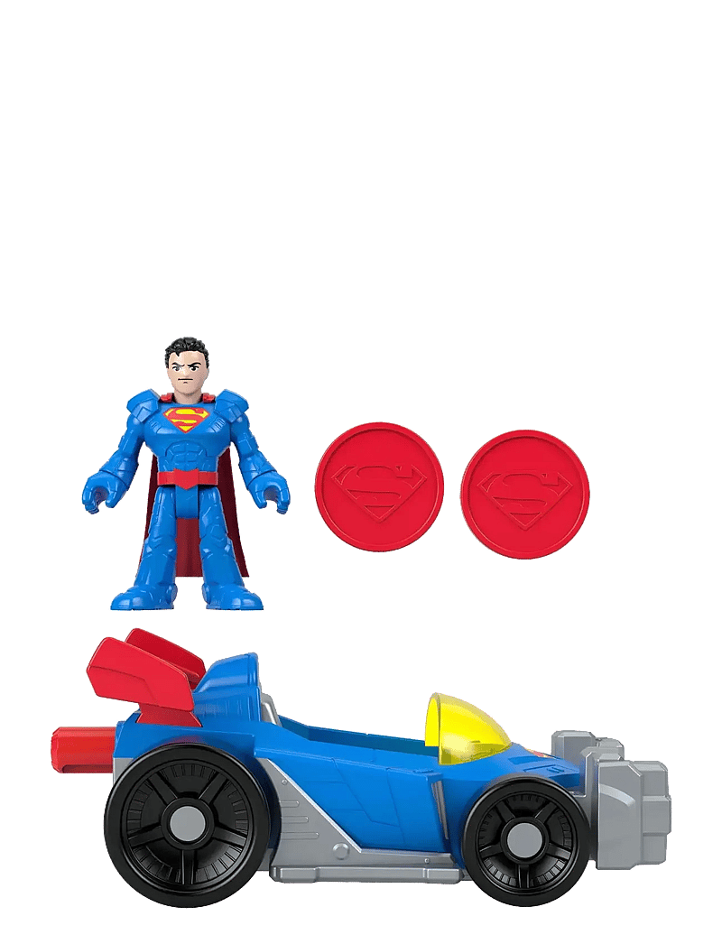 Imaginext - Imaginext DC Super Friends Metal Force Supermobile Toy Car & Superman Action Figure Set - geschenke unter 30€ - multi color - 2