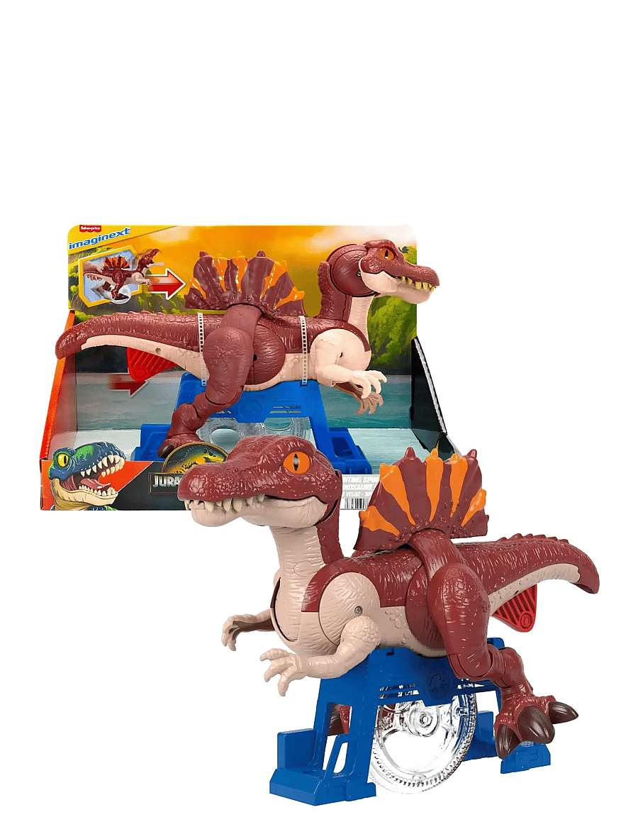Imaginext - Imaginext Jurassic World Rebirth Aquachomp Chase Mosasaurus Dinosaur Toy Playset - dieren - multi color - 0
