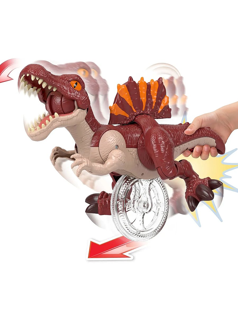 Imaginext - Imaginext Jurassic World Rebirth Aquachomp Chase Mosasaurus Dinosaur Toy Playset - loomad - multi color - 0