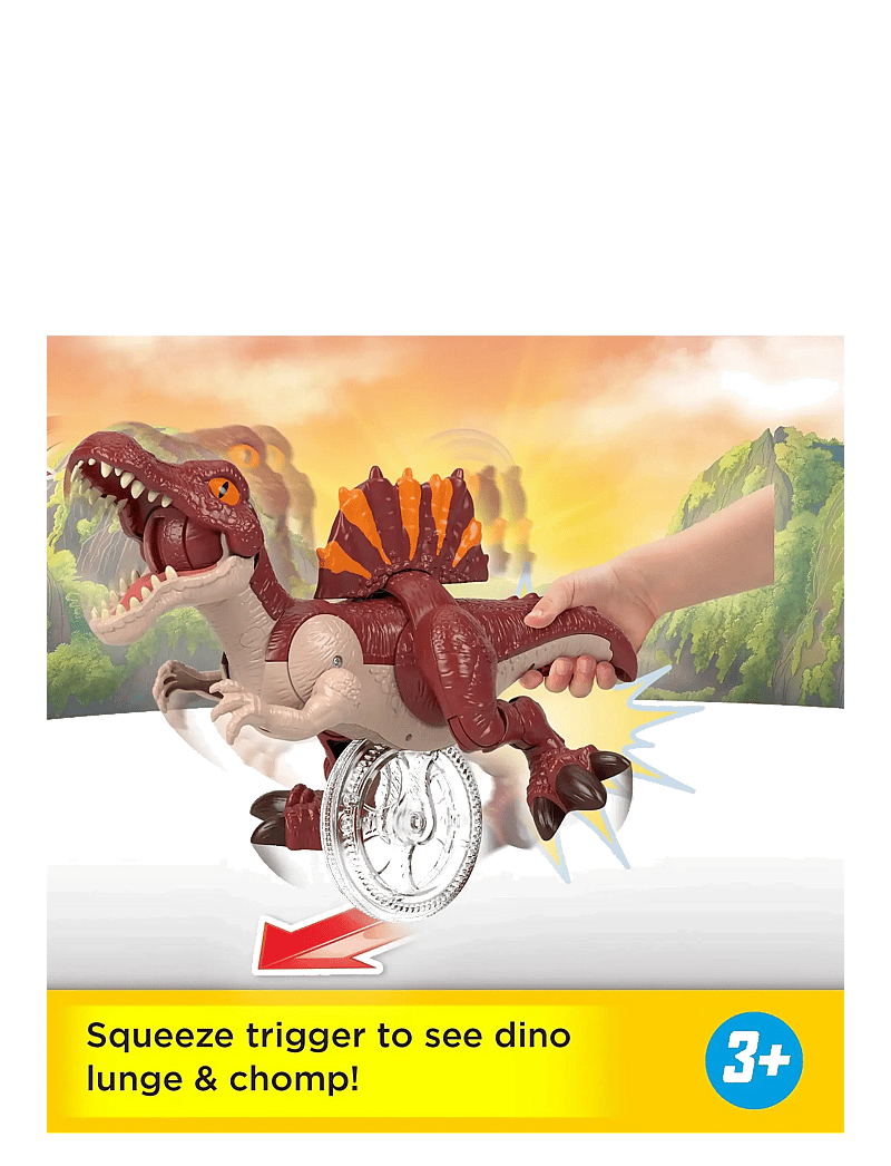 Imaginext - Imaginext Jurassic World Rebirth Aquachomp Chase Mosasaurus Dinosaur Toy Playset - loomad - multi color - 4