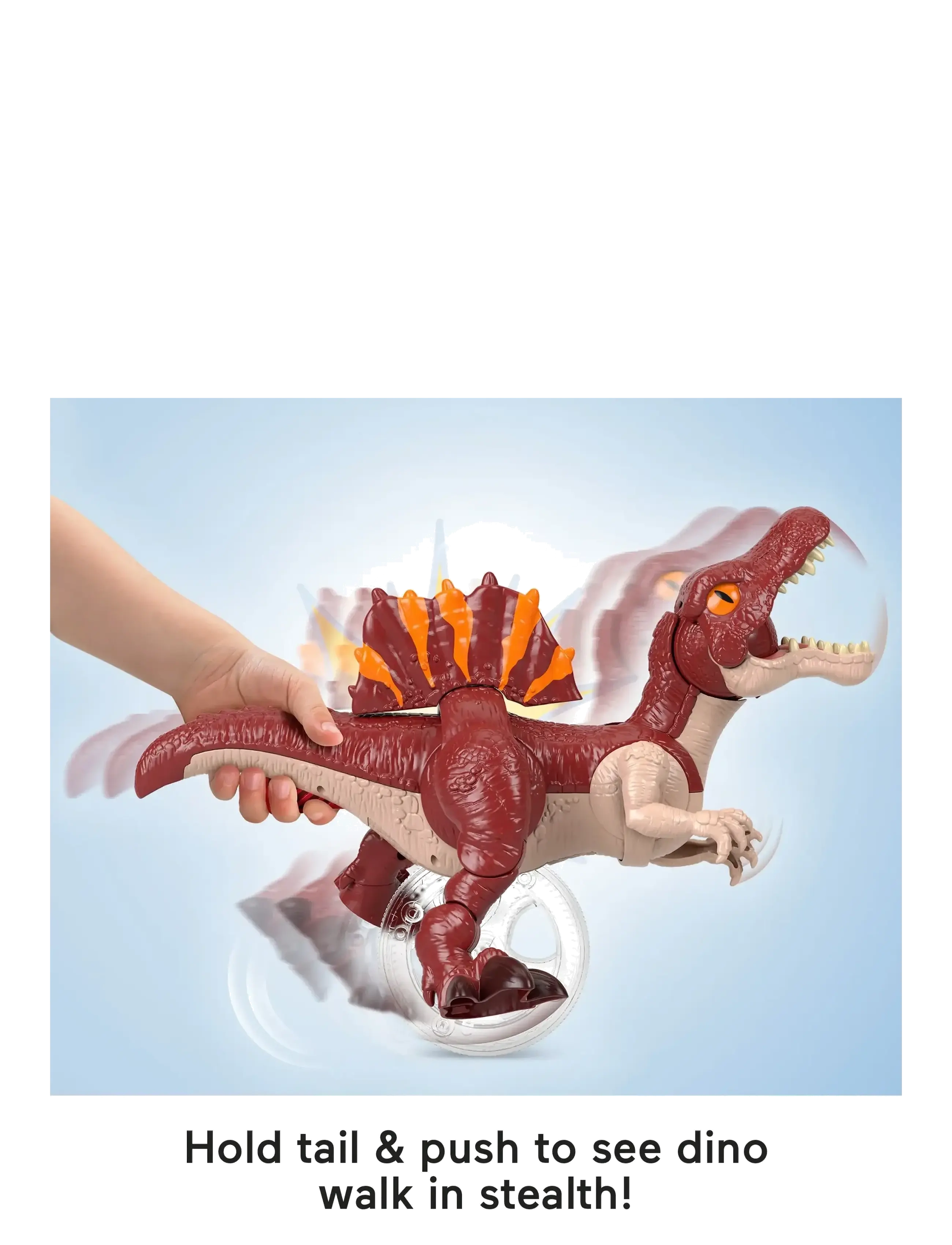 Imaginext - Imaginext Jurassic World Rebirth Aquachomp Chase Mosasaurus Dinosaur Toy Playset - animals - multi color - 4